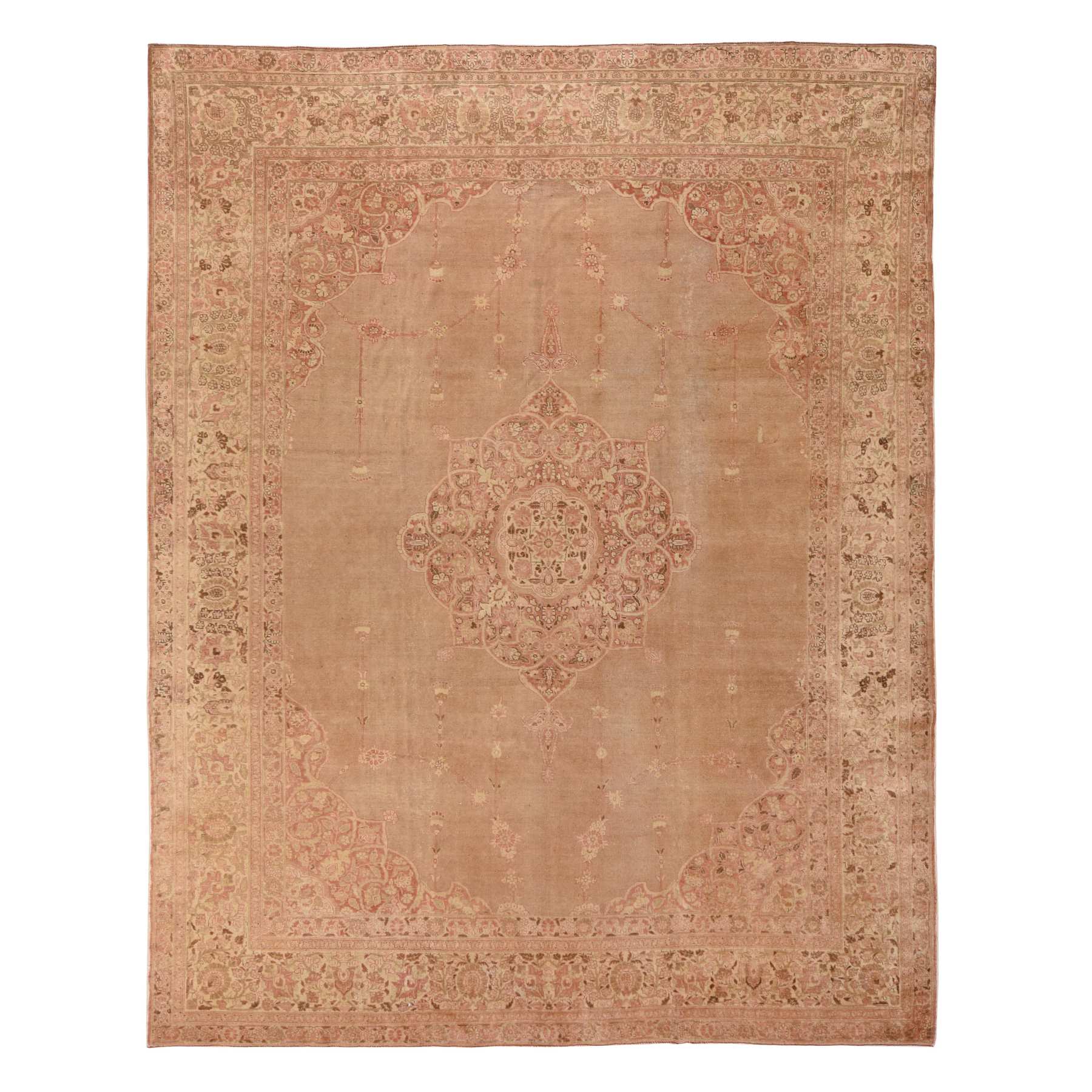 Antique-Hand-Knotted-Rug-394550
