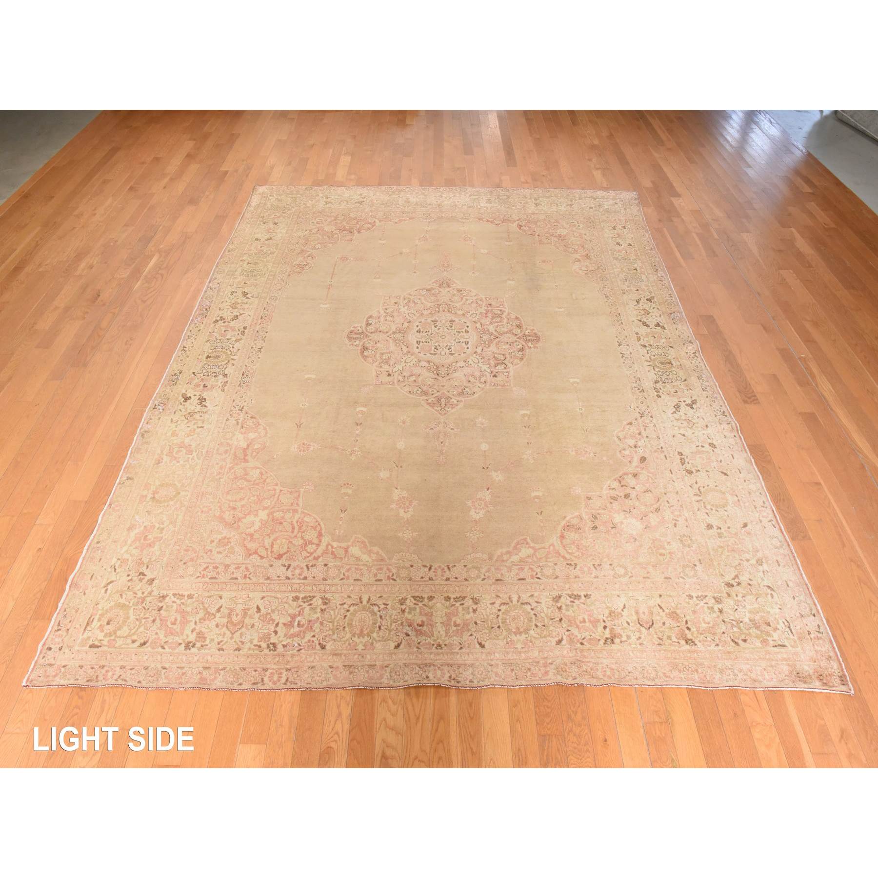 Antique-Hand-Knotted-Rug-394550