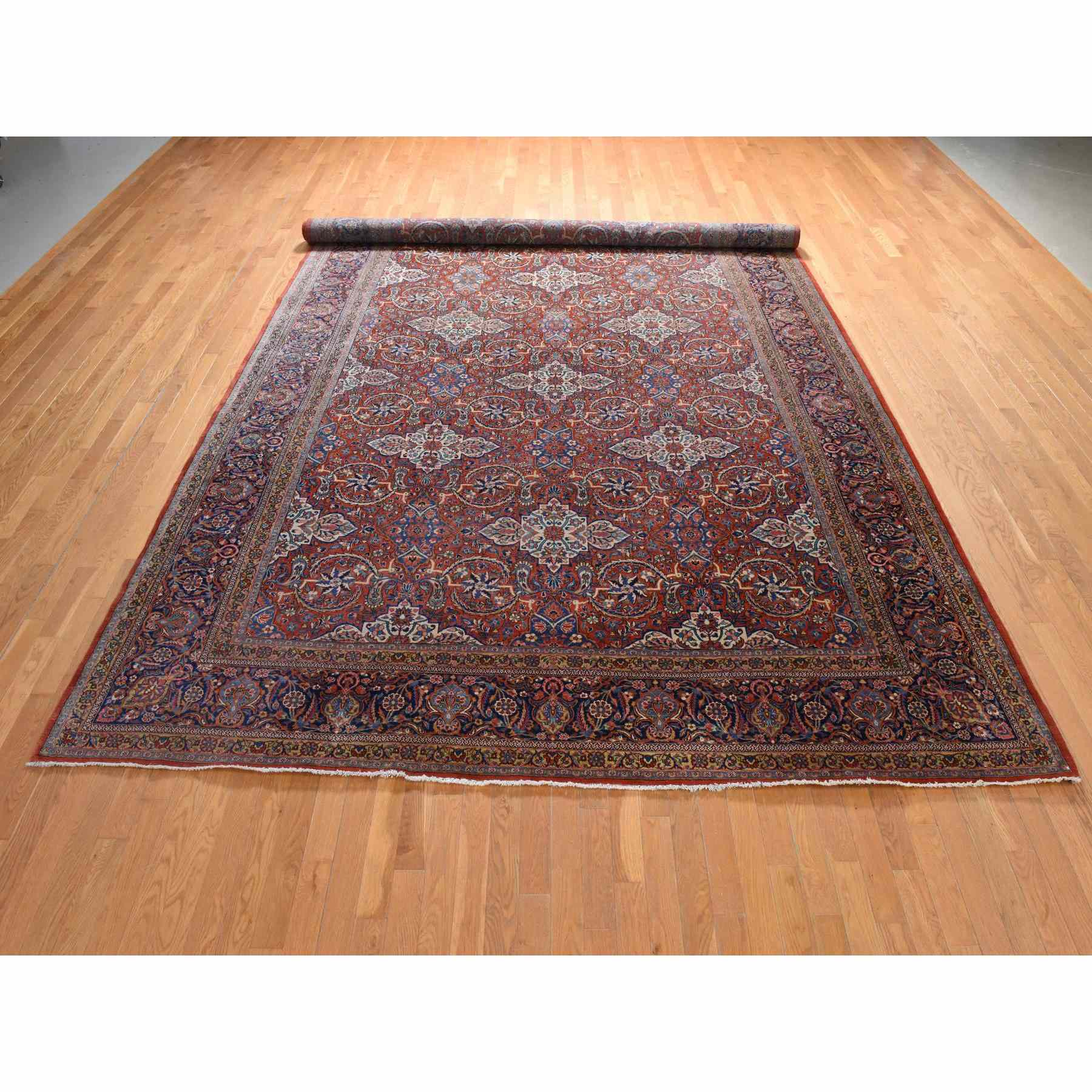 Antique-Hand-Knotted-Rug-394555