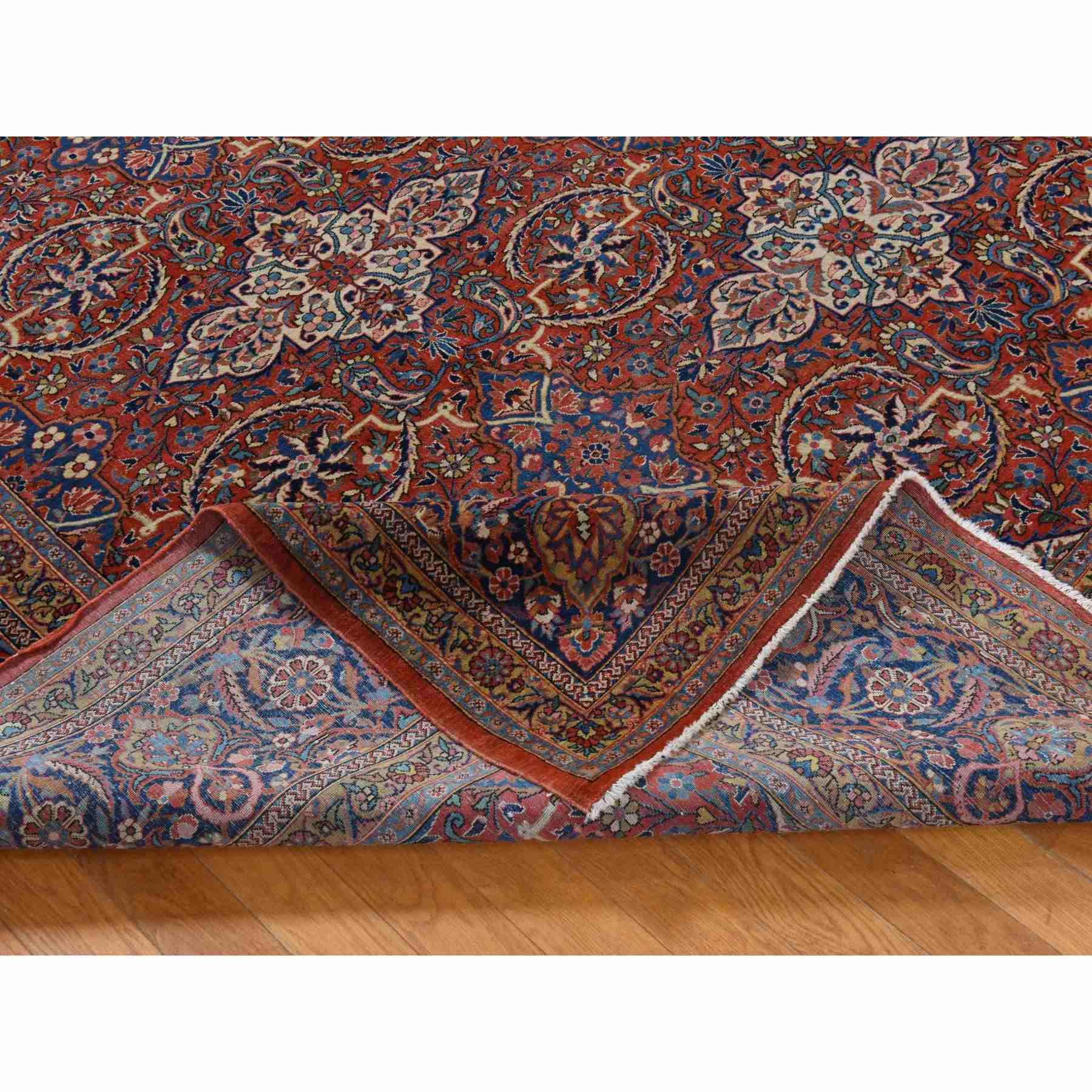 Antique-Hand-Knotted-Rug-394555