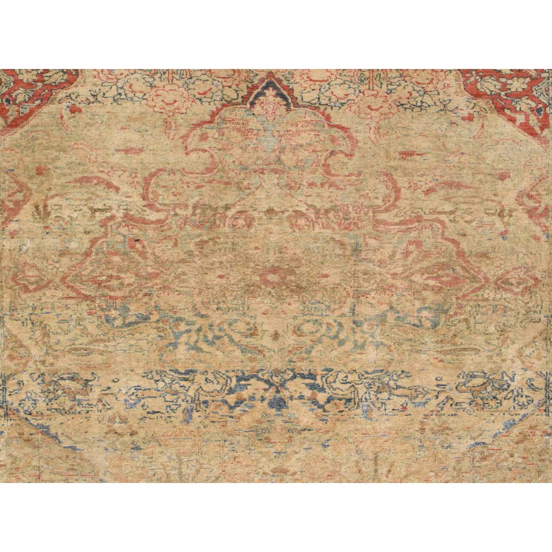 Antique-Hand-Knotted-Rug-394570
