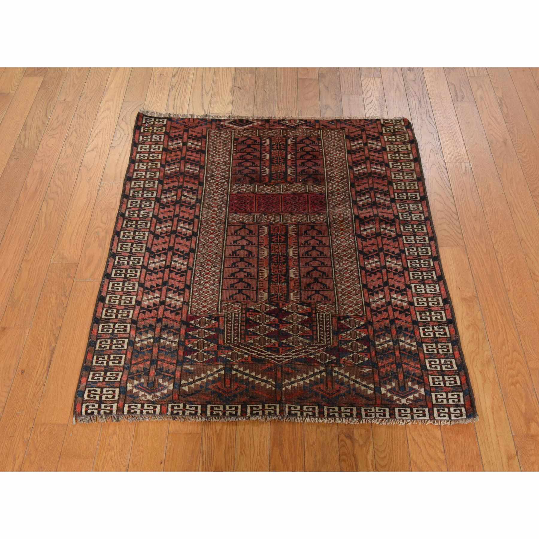 Antique-Hand-Knotted-Rug-394575