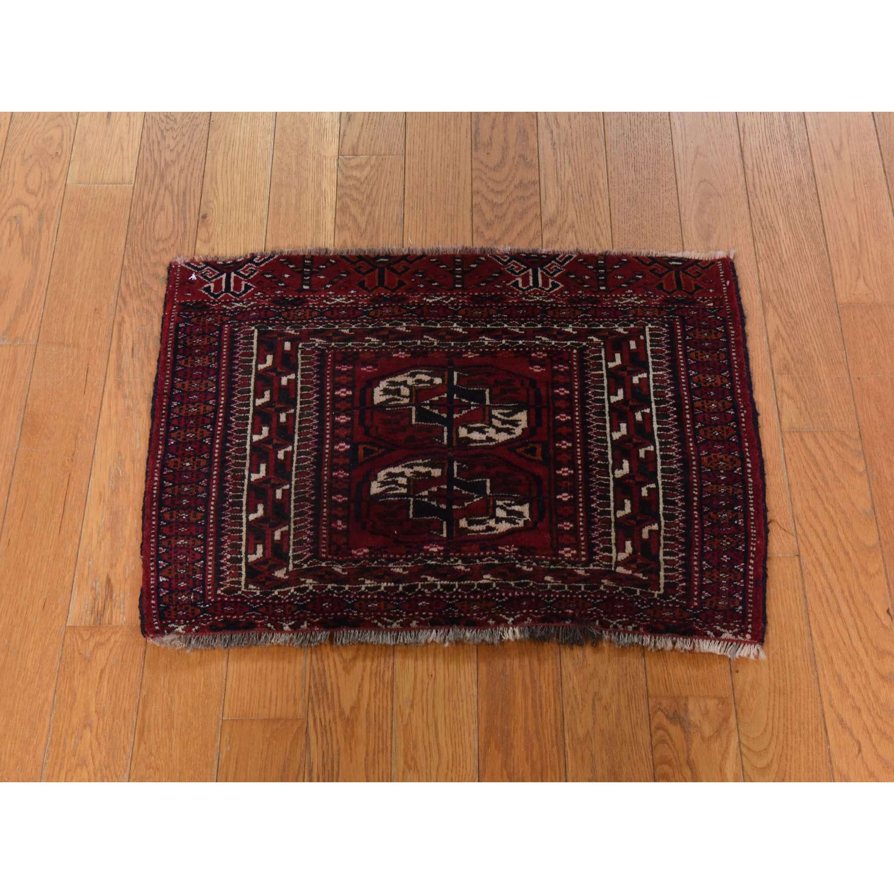 Antique-Hand-Knotted-Rug-394580