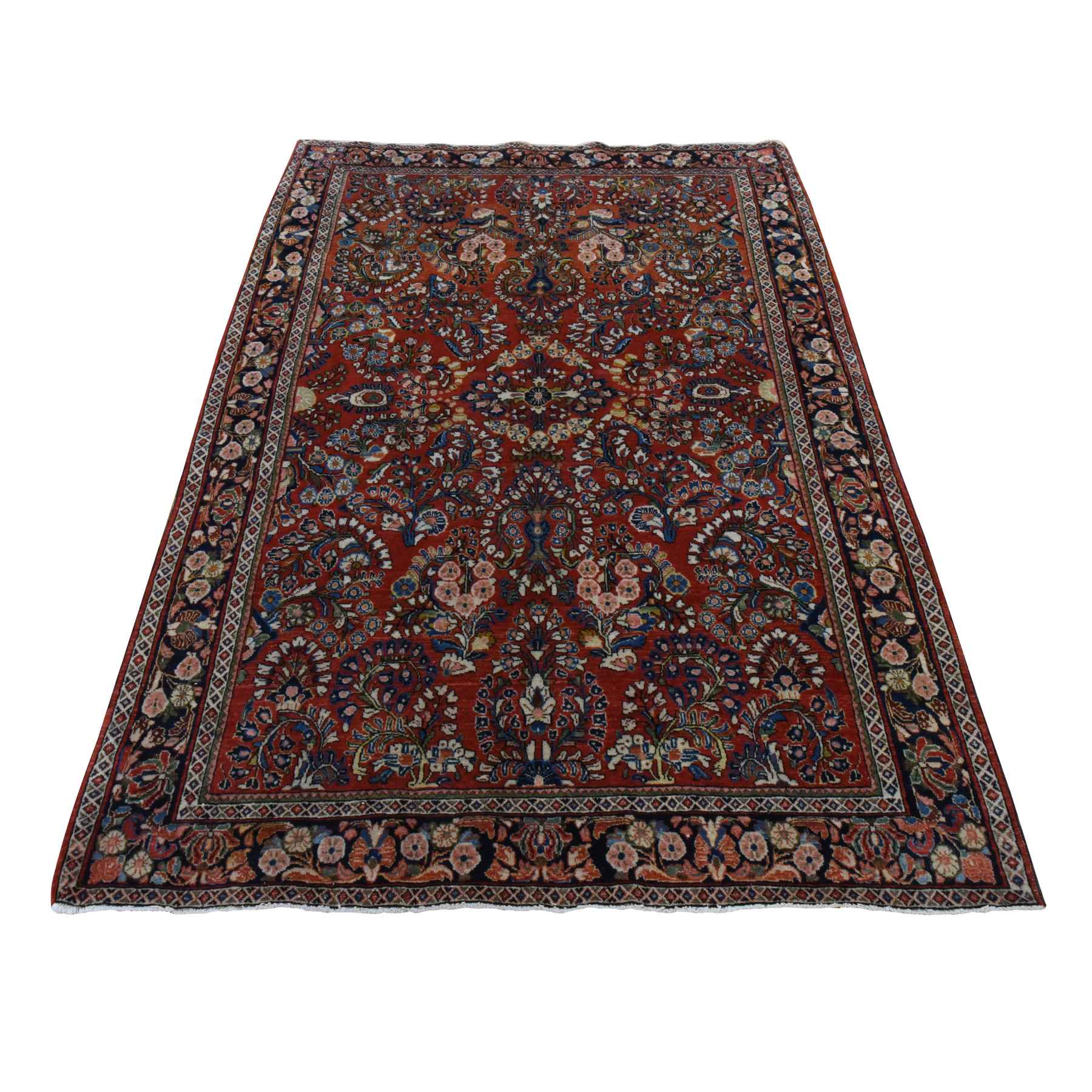 Antique-Hand-Knotted-Rug-394885