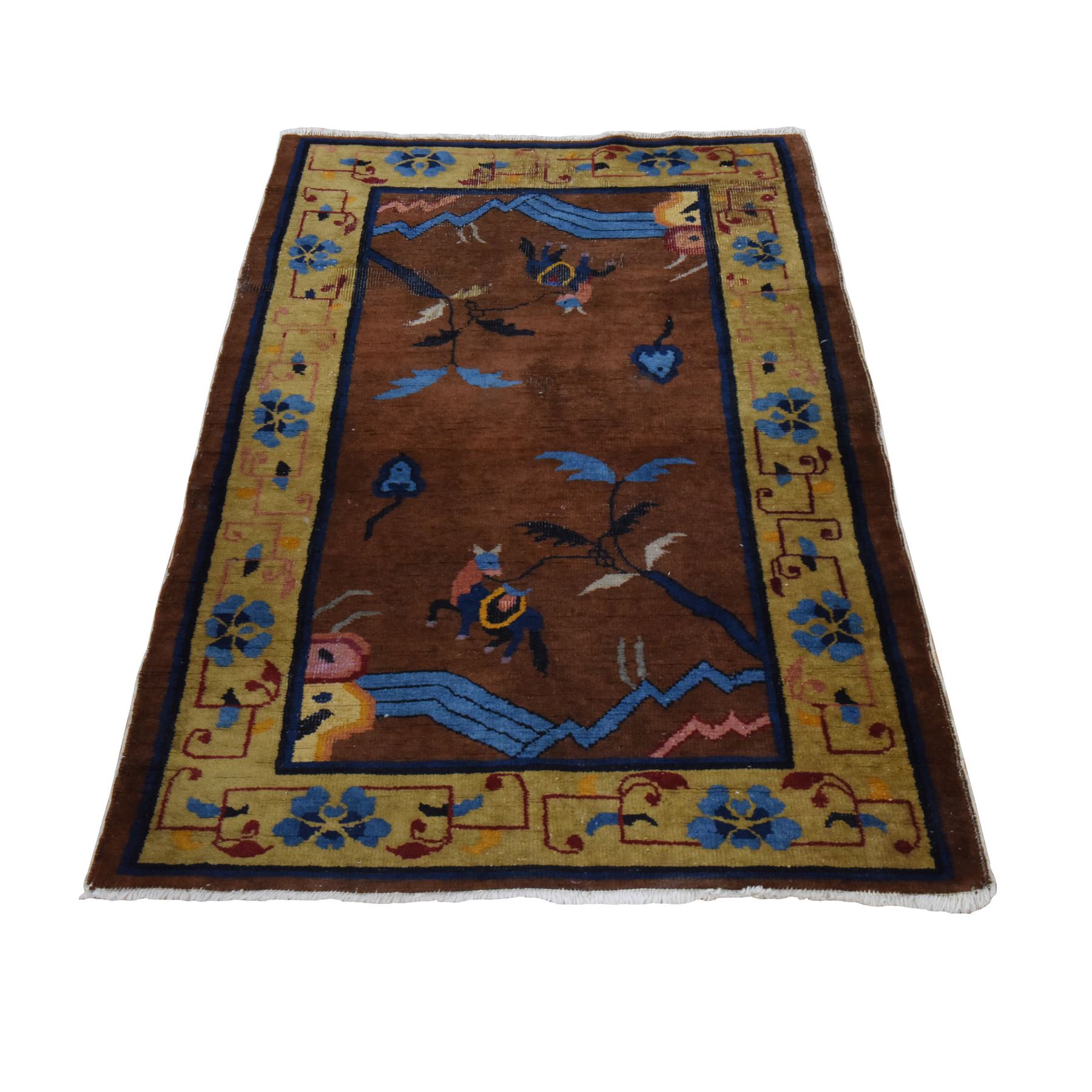 Antique-Hand-Knotted-Rug-394895