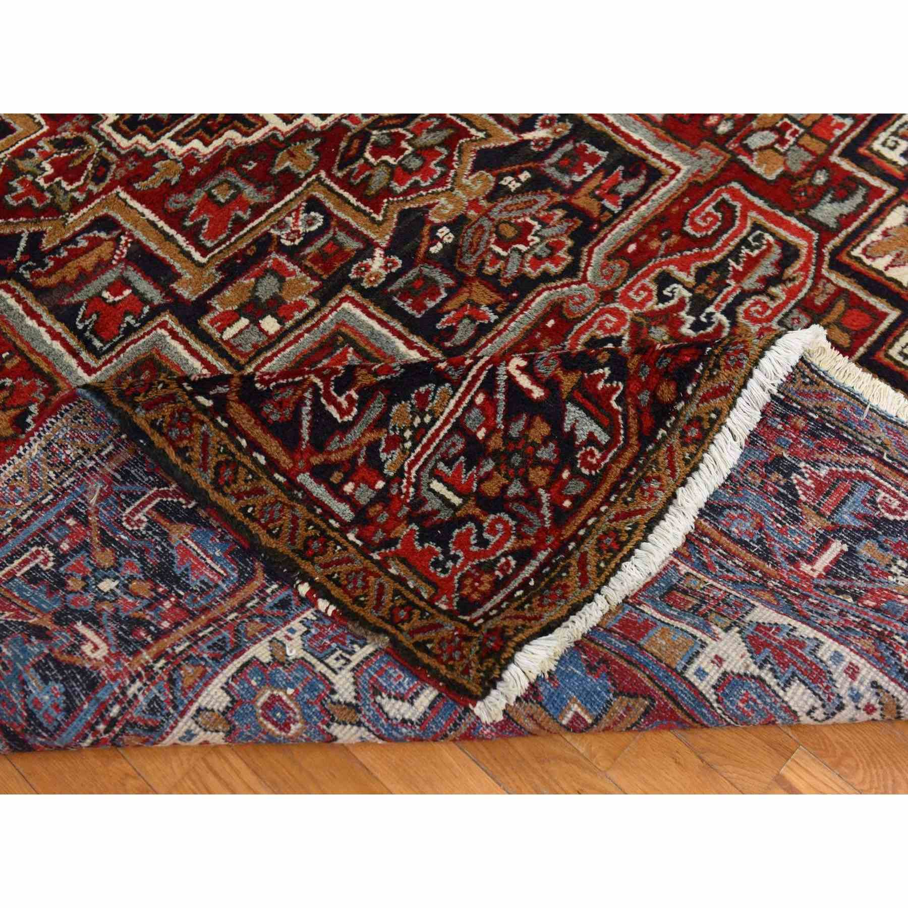 Heriz-Hand-Knotted-Rug-393605