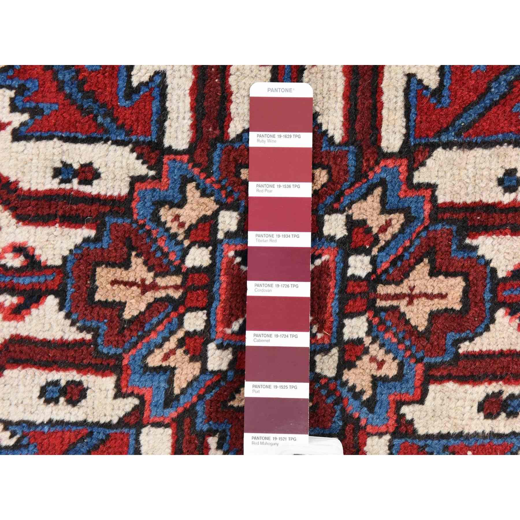 Heriz-Hand-Knotted-Rug-393945