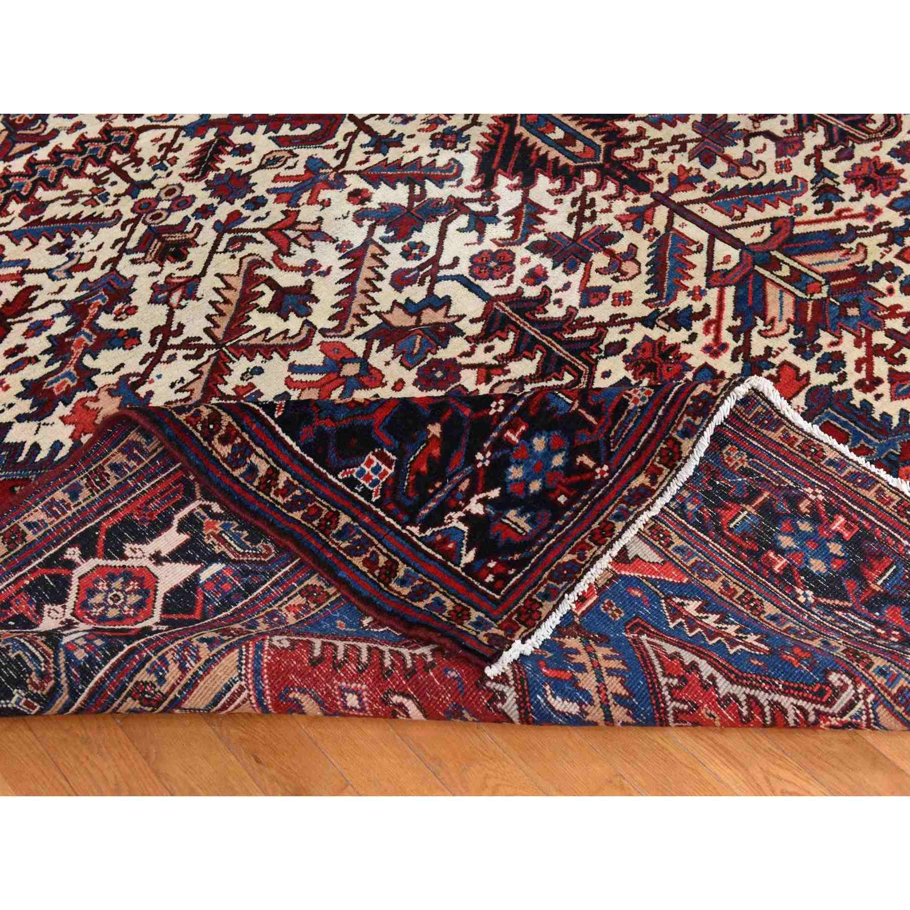 Heriz-Hand-Knotted-Rug-393945