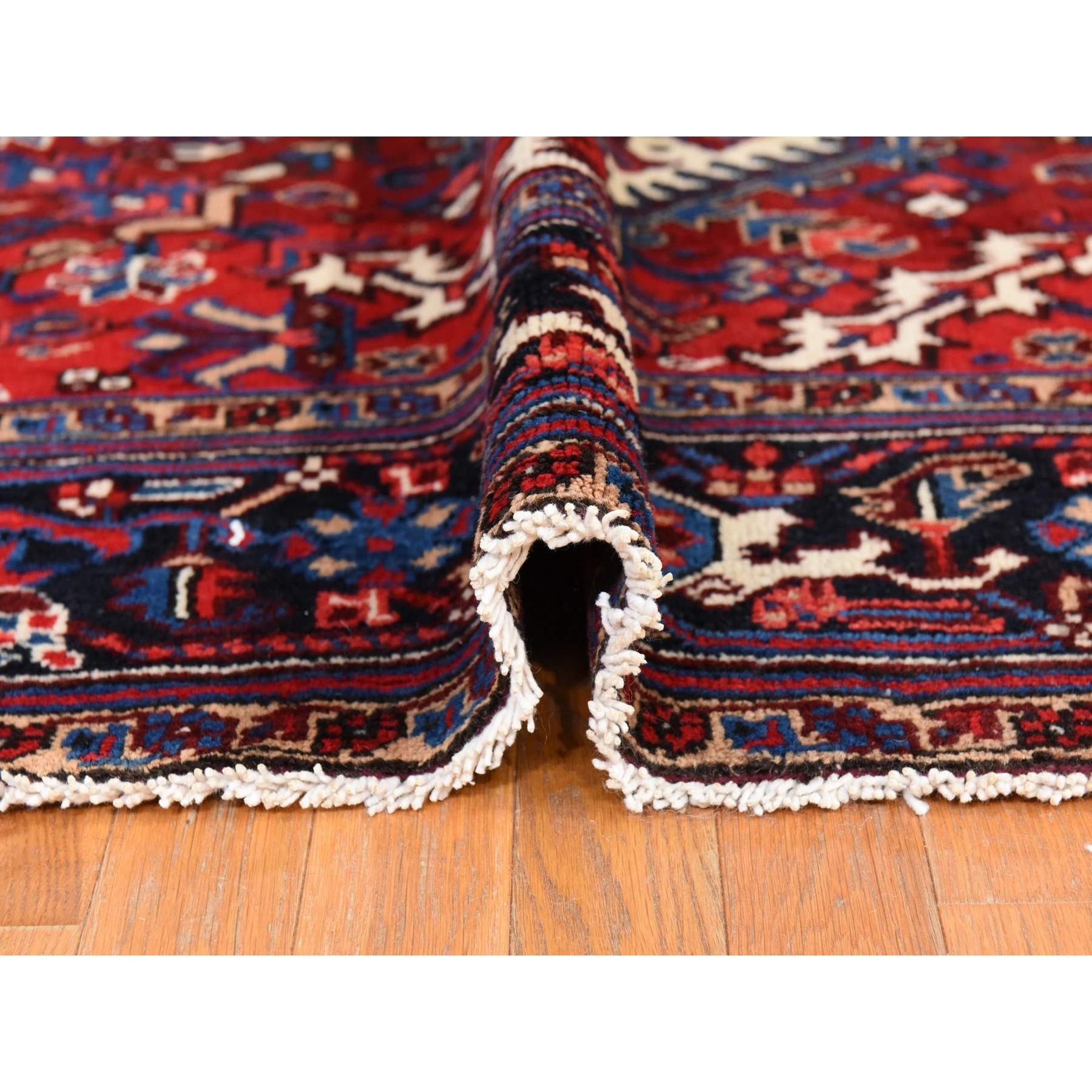 Heriz-Hand-Knotted-Rug-393945