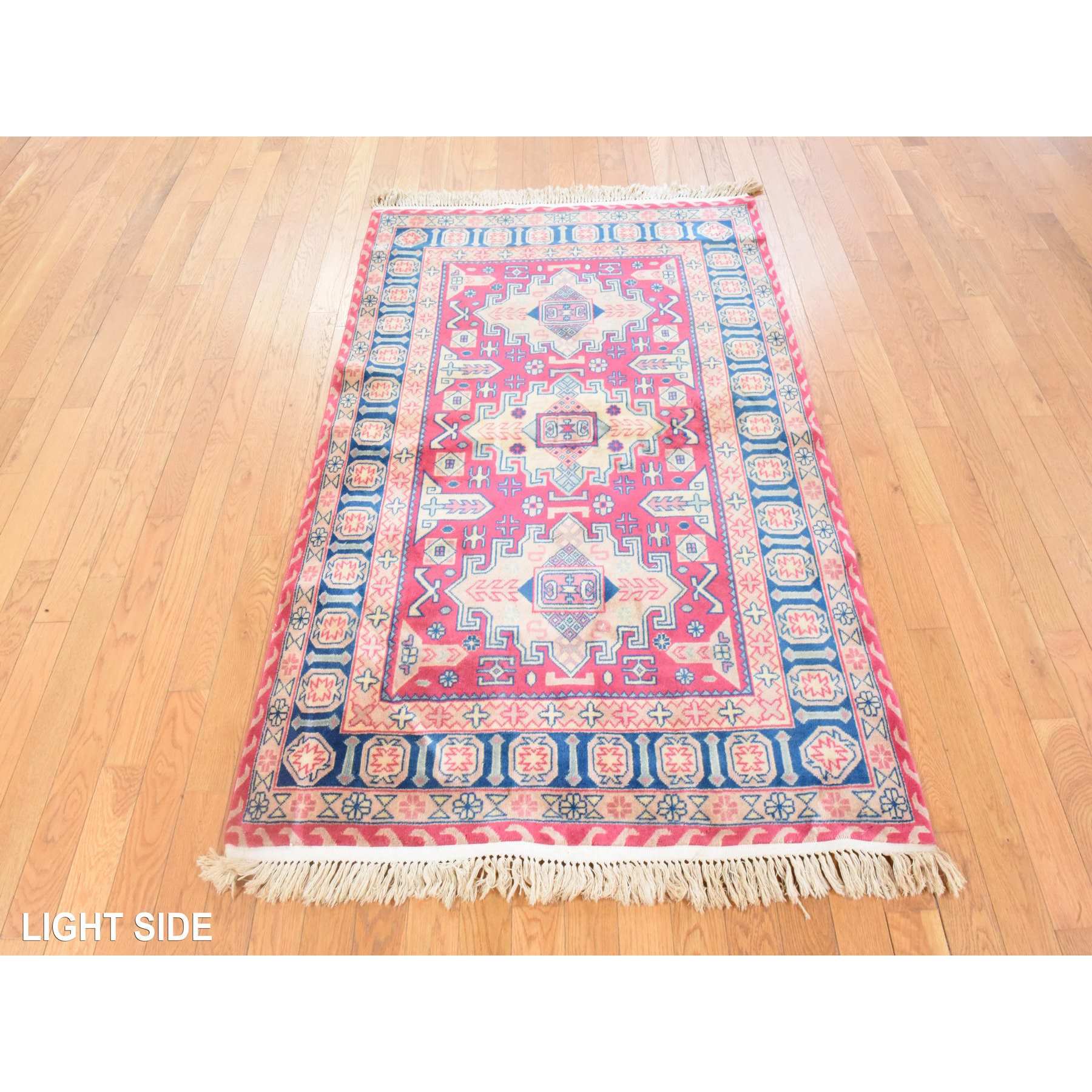 Kazak-Hand-Knotted-Rug-393170
