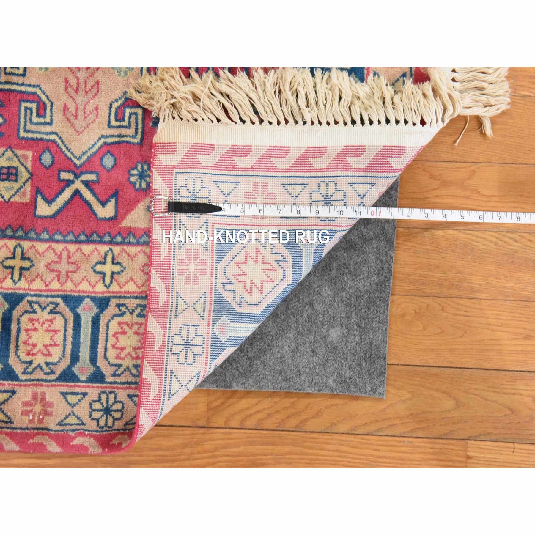 Kazak-Hand-Knotted-Rug-393170