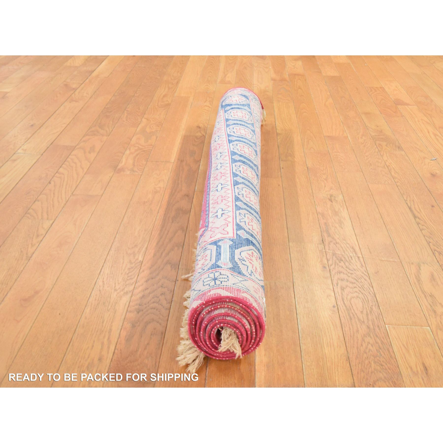 Kazak-Hand-Knotted-Rug-393170