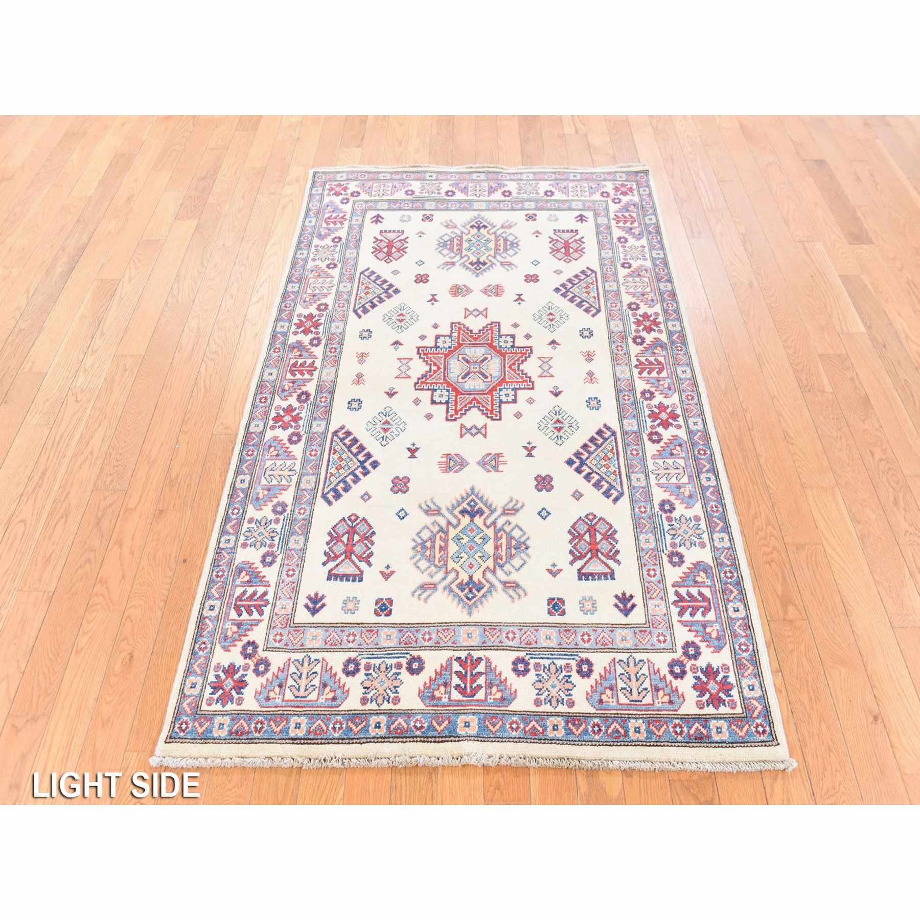 Kazak-Hand-Knotted-Rug-393350