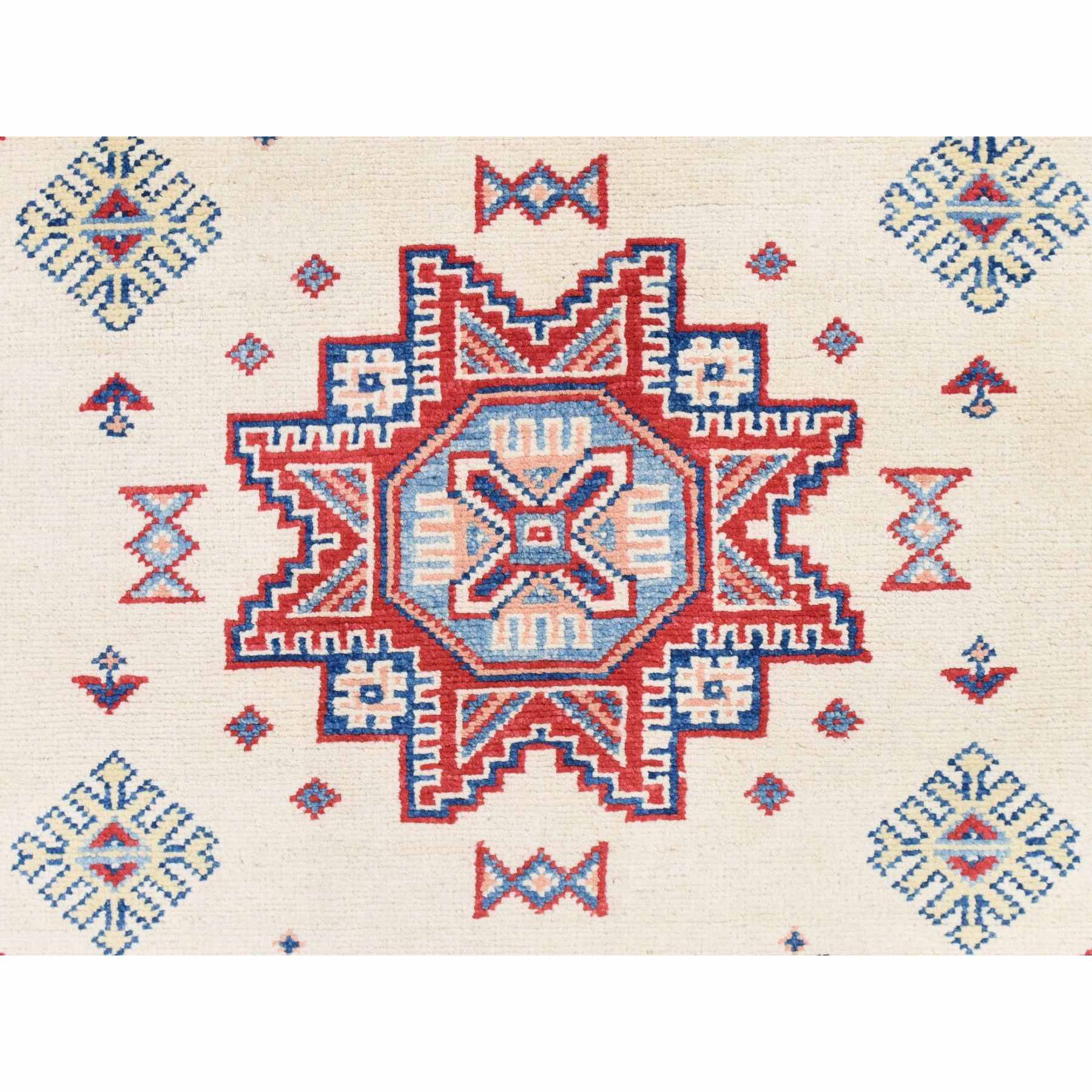 Kazak-Hand-Knotted-Rug-393350