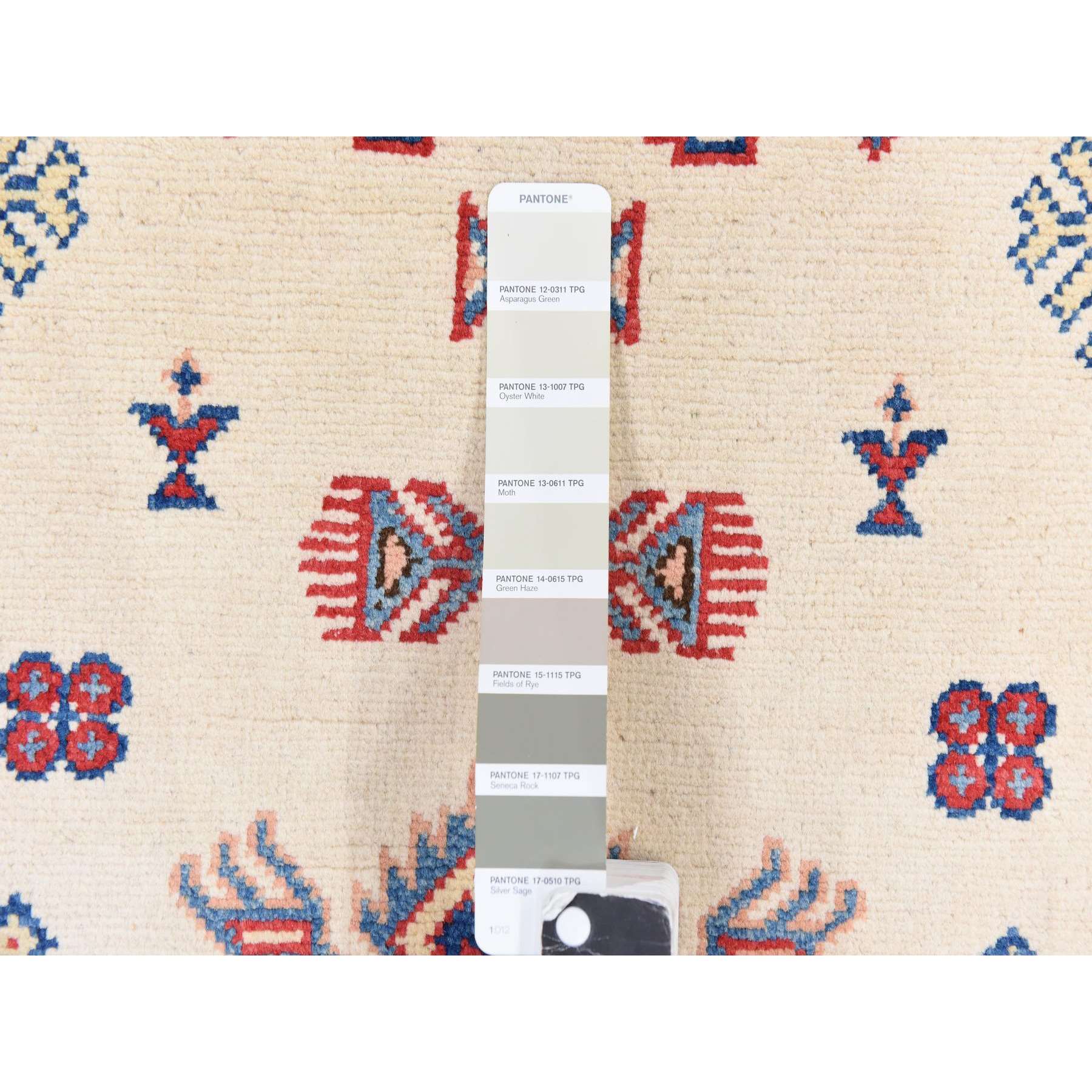 Kazak-Hand-Knotted-Rug-393350