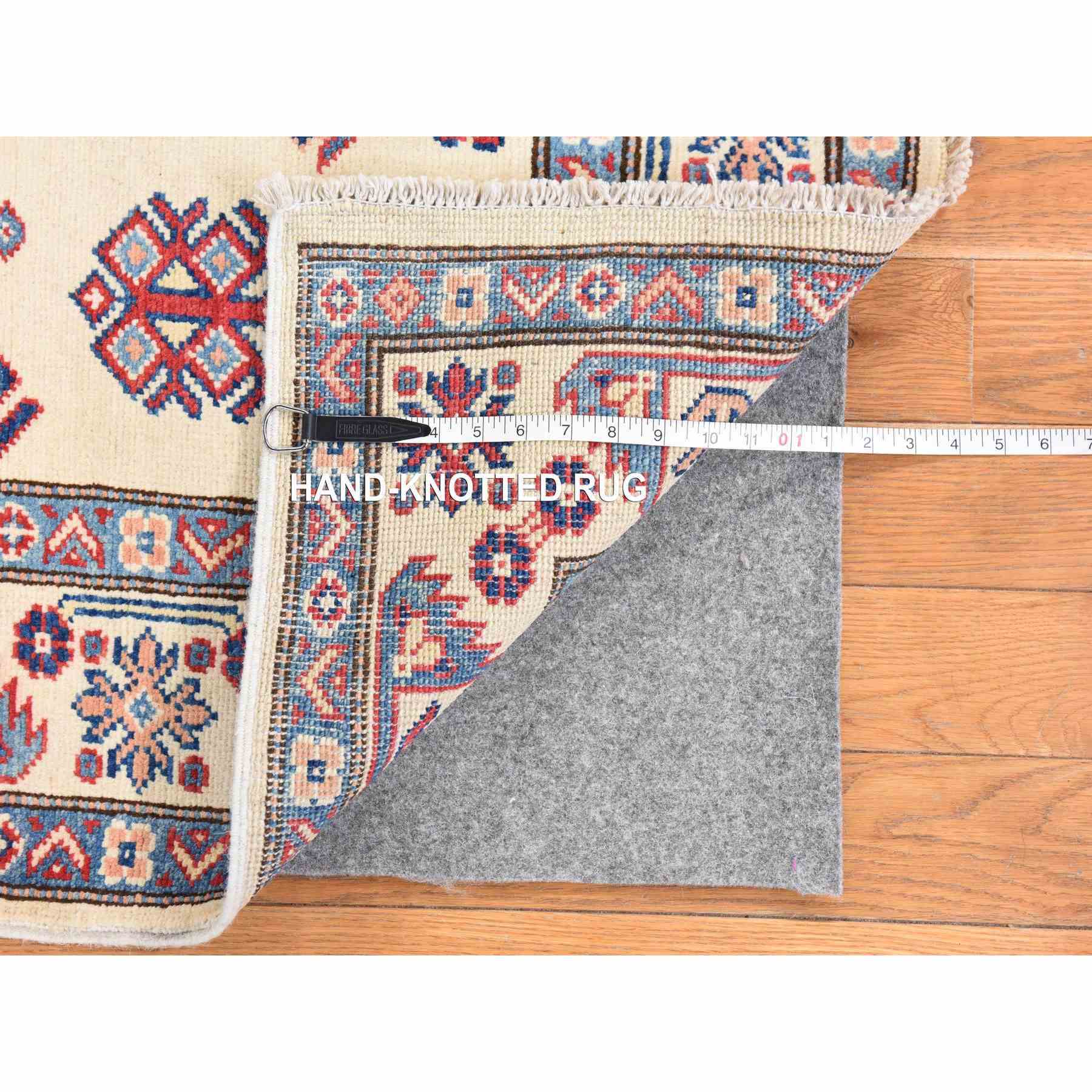 Kazak-Hand-Knotted-Rug-393350