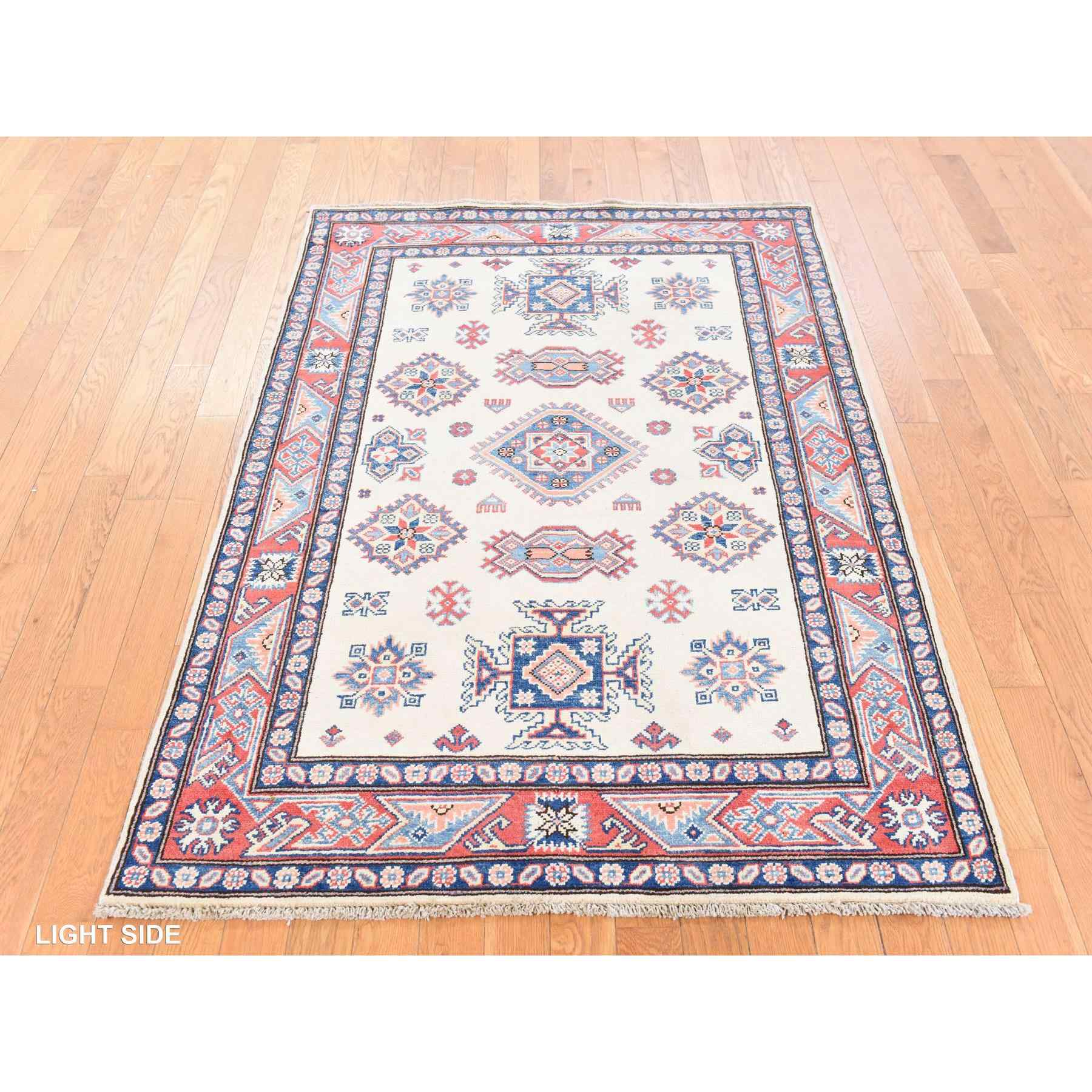 Kazak-Hand-Knotted-Rug-393355