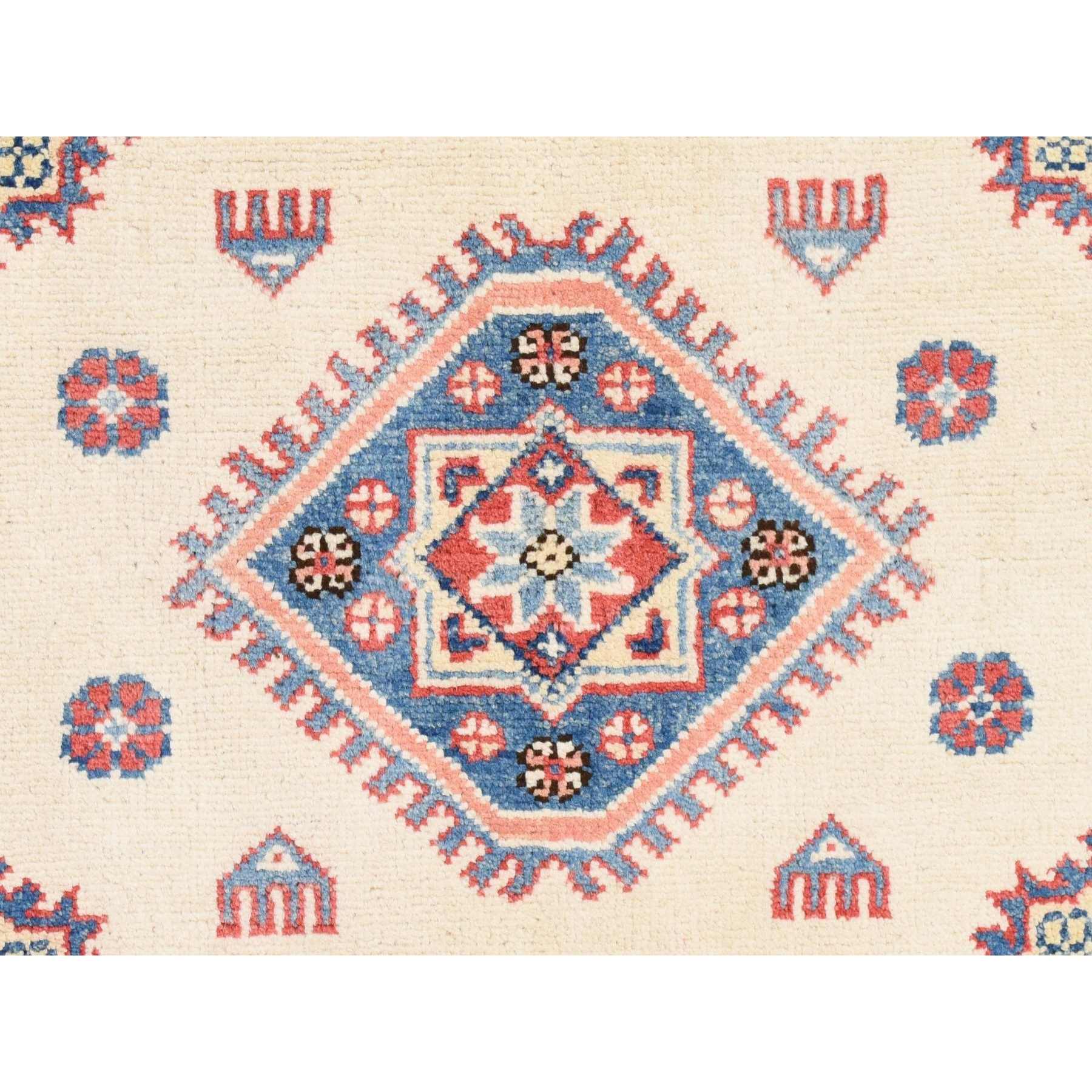 Kazak-Hand-Knotted-Rug-393355