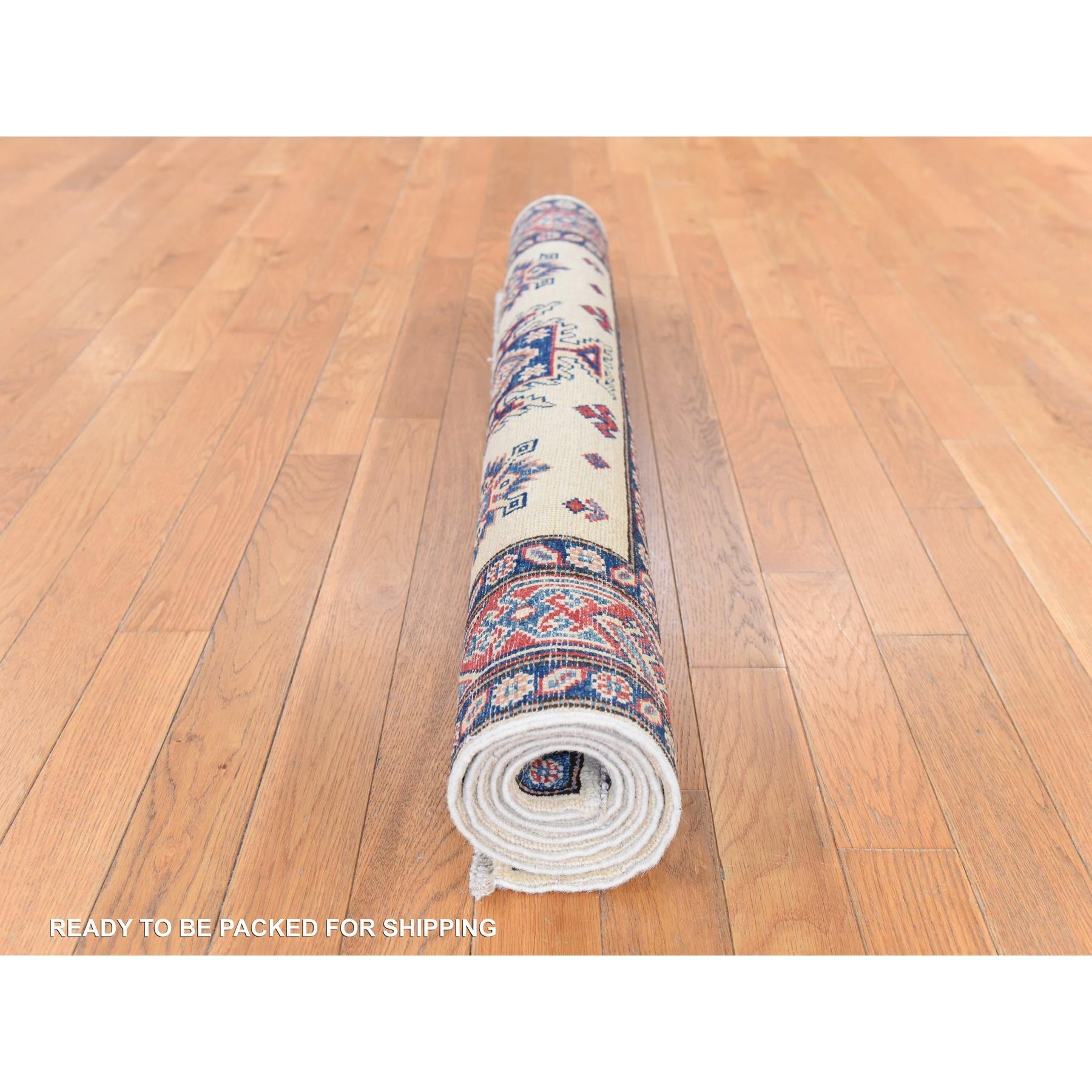 Kazak-Hand-Knotted-Rug-393355