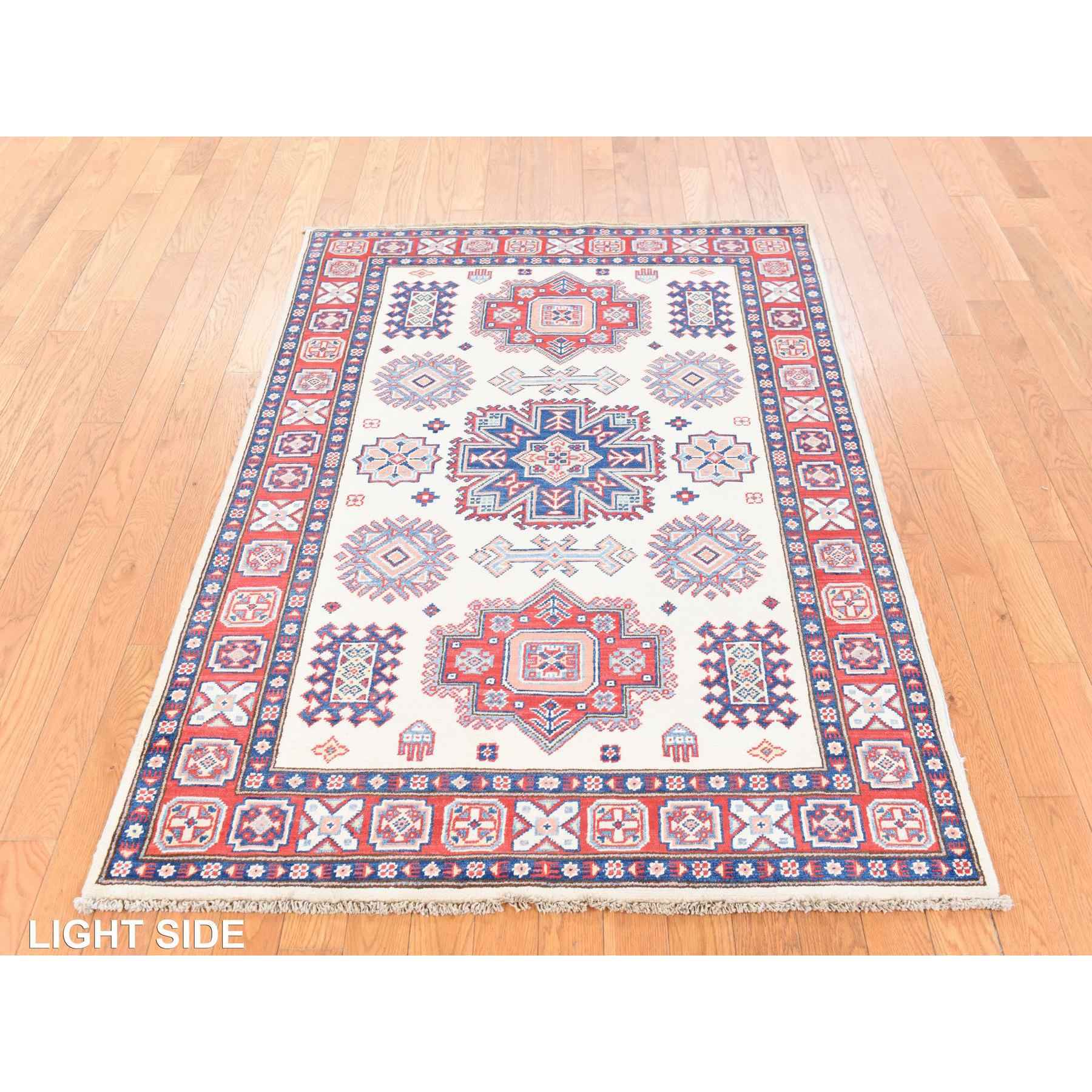 Kazak-Hand-Knotted-Rug-393360