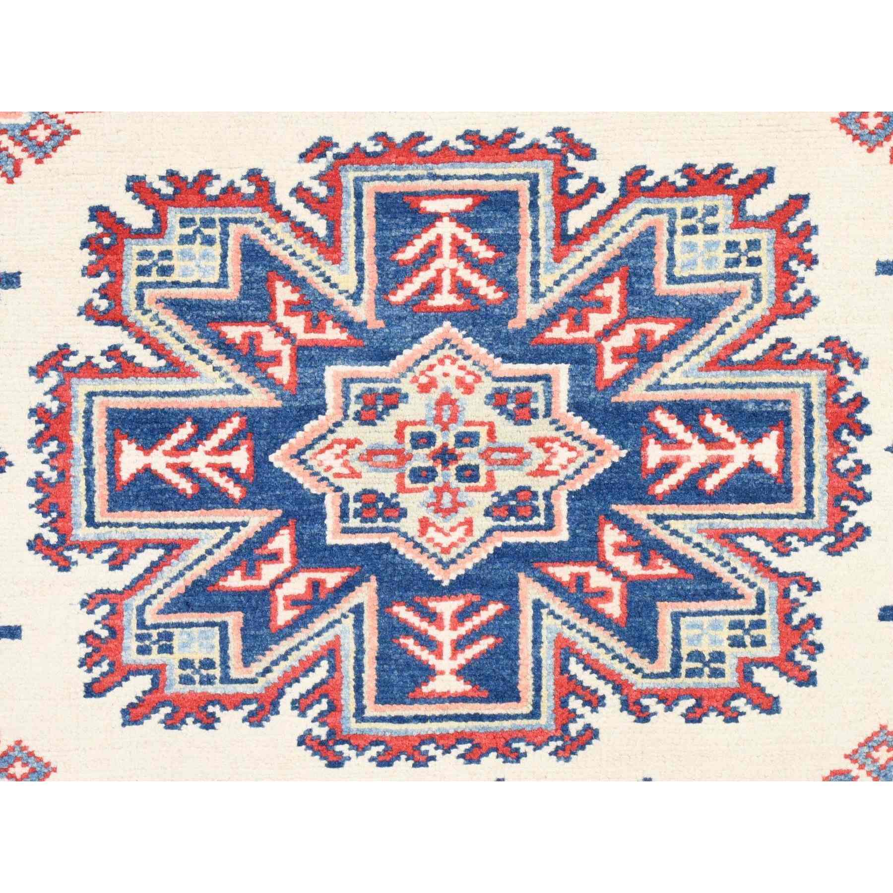 Kazak-Hand-Knotted-Rug-393360