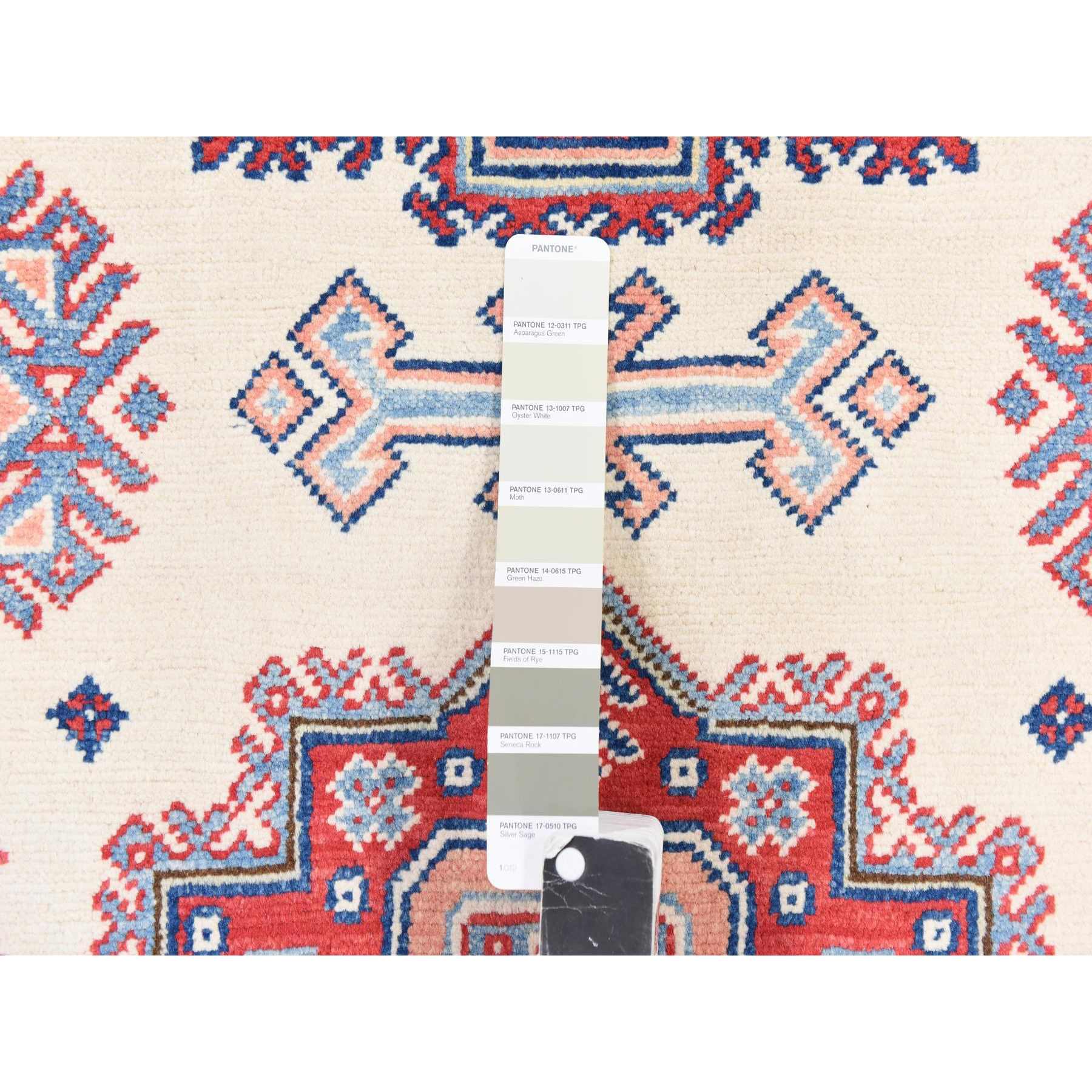 Kazak-Hand-Knotted-Rug-393360