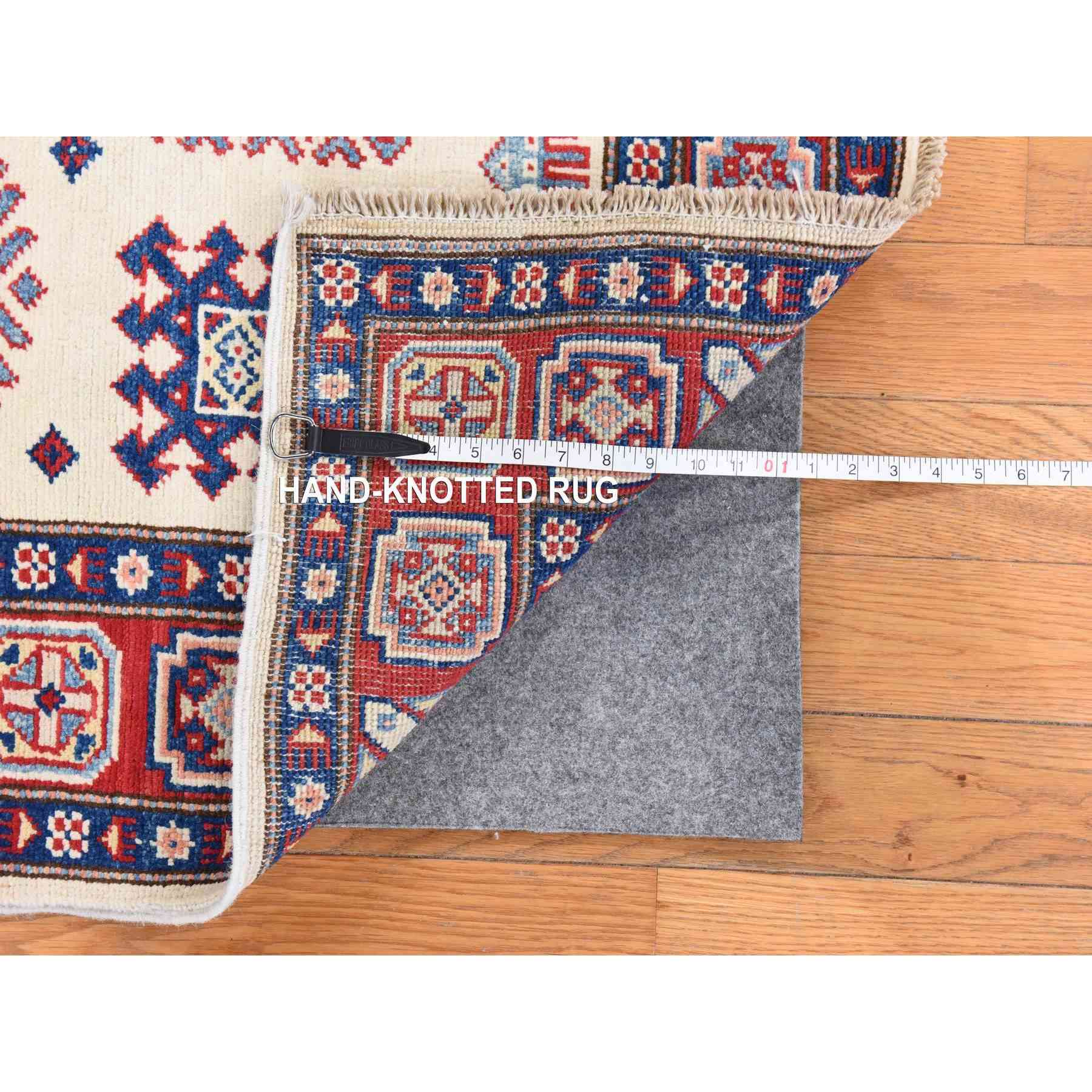 Kazak-Hand-Knotted-Rug-393360