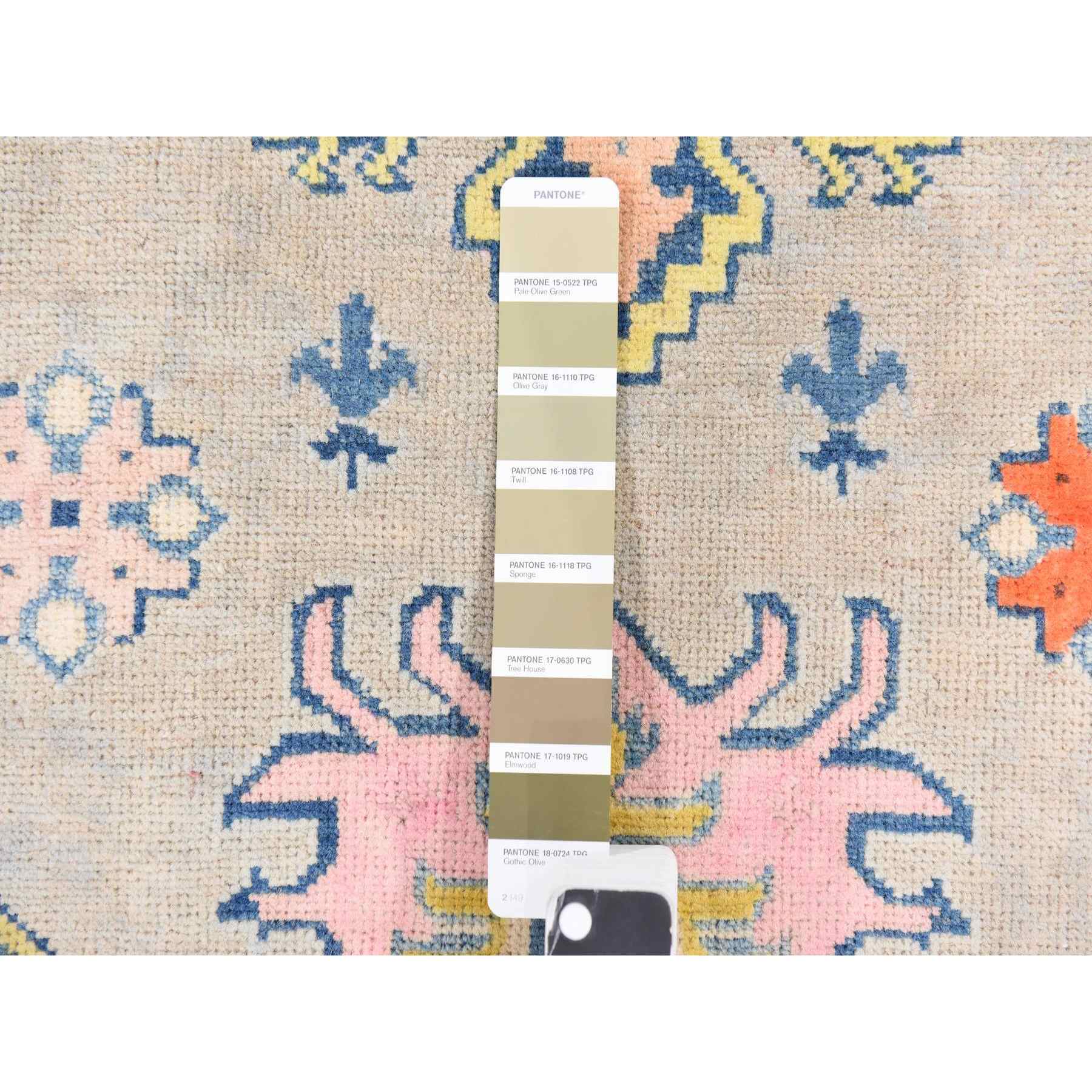 Kazak-Hand-Knotted-Rug-393390