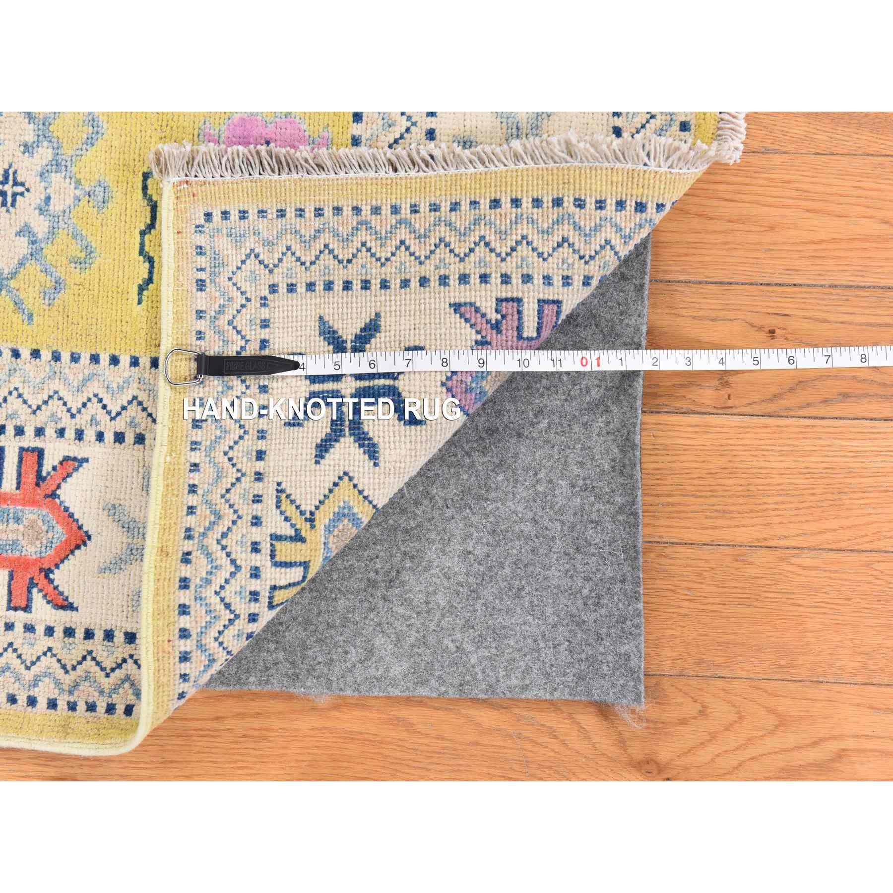 Kazak-Hand-Knotted-Rug-393420
