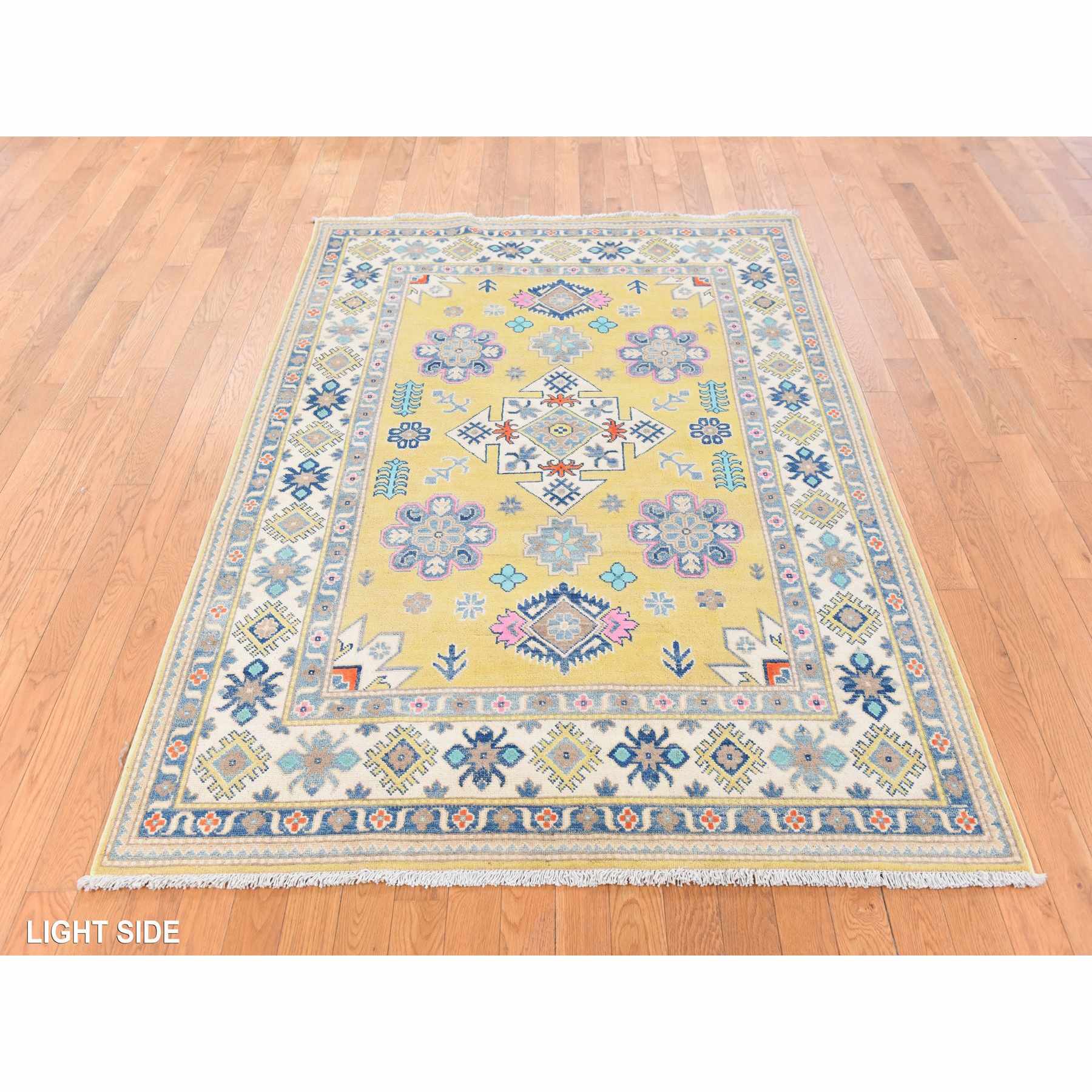 Kazak-Hand-Knotted-Rug-393850