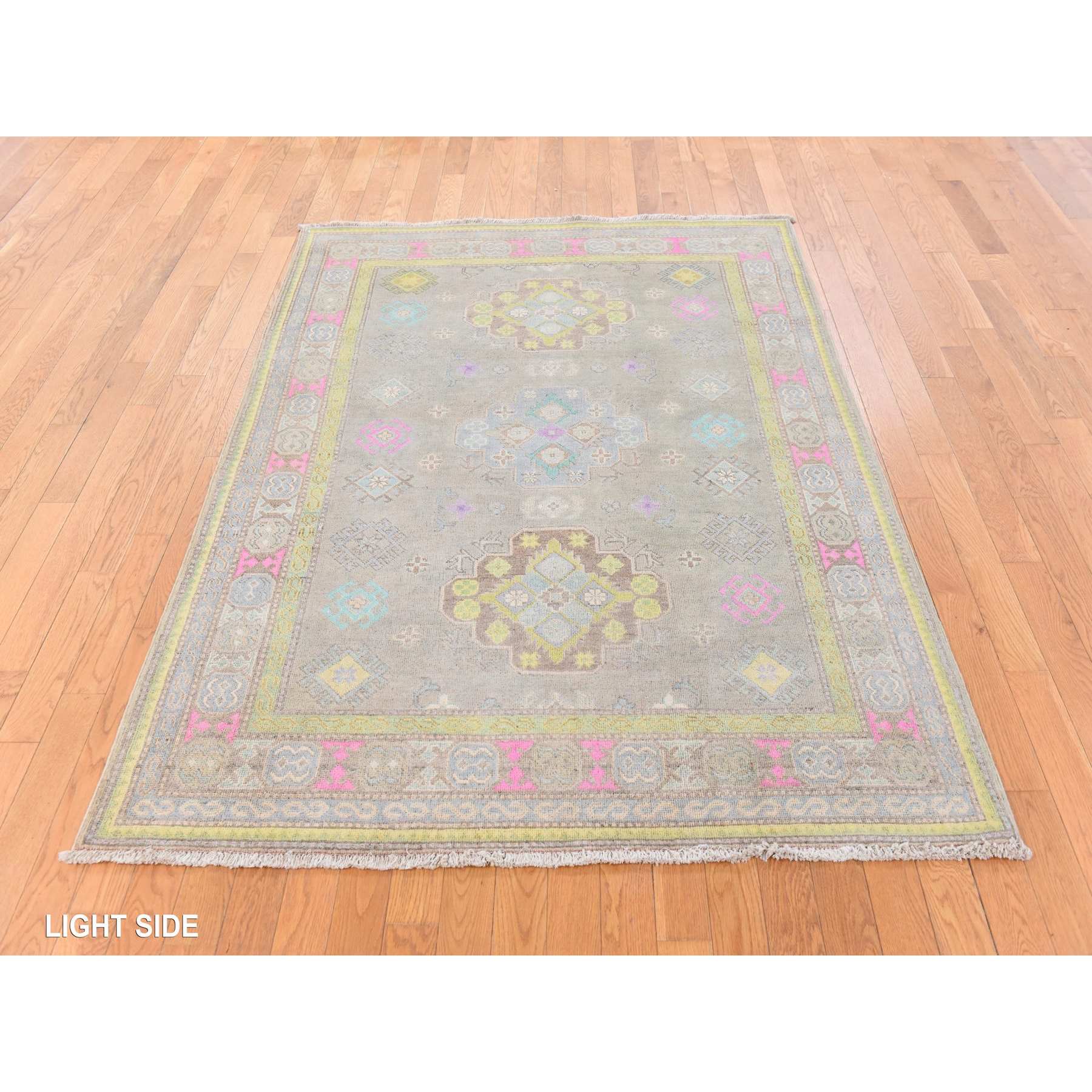 Kazak-Hand-Knotted-Rug-393855