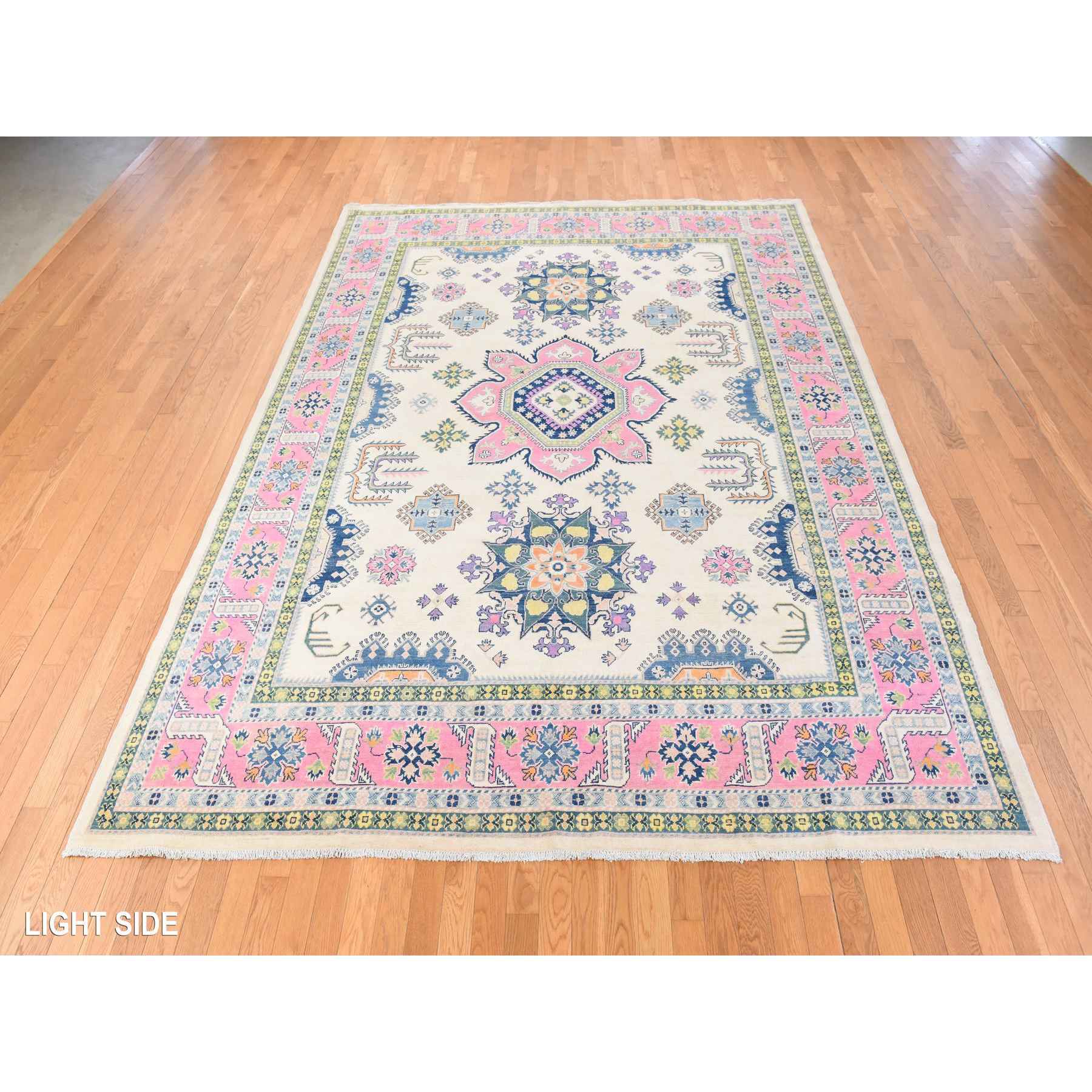 Kazak-Hand-Knotted-Rug-393875