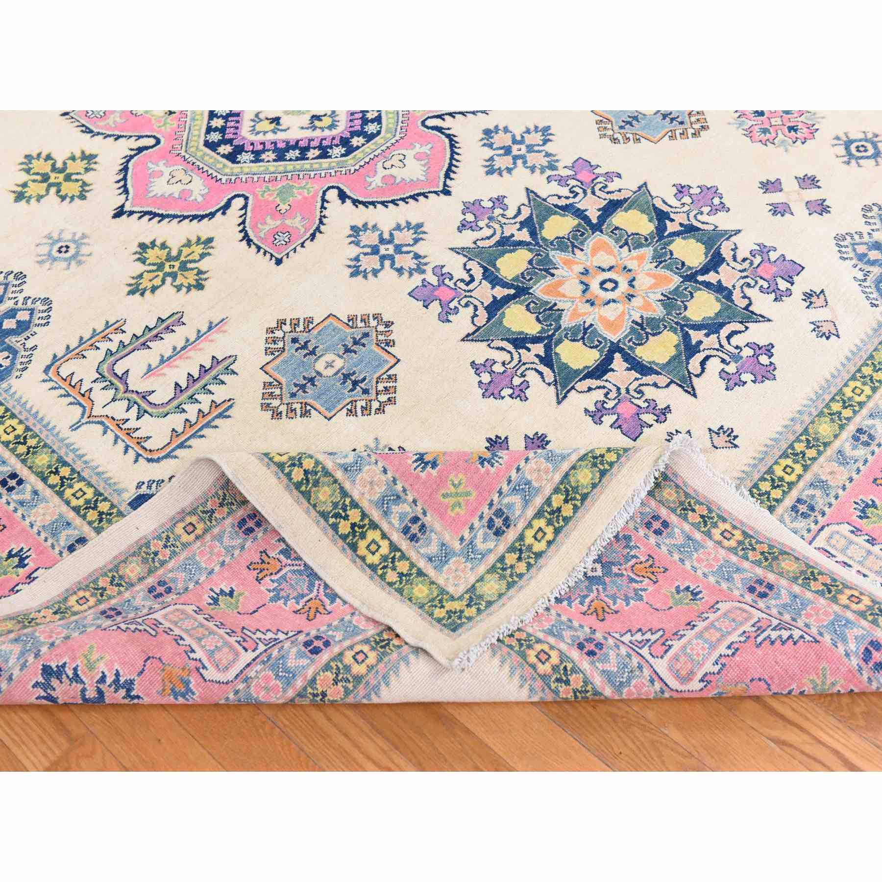 Kazak-Hand-Knotted-Rug-393875