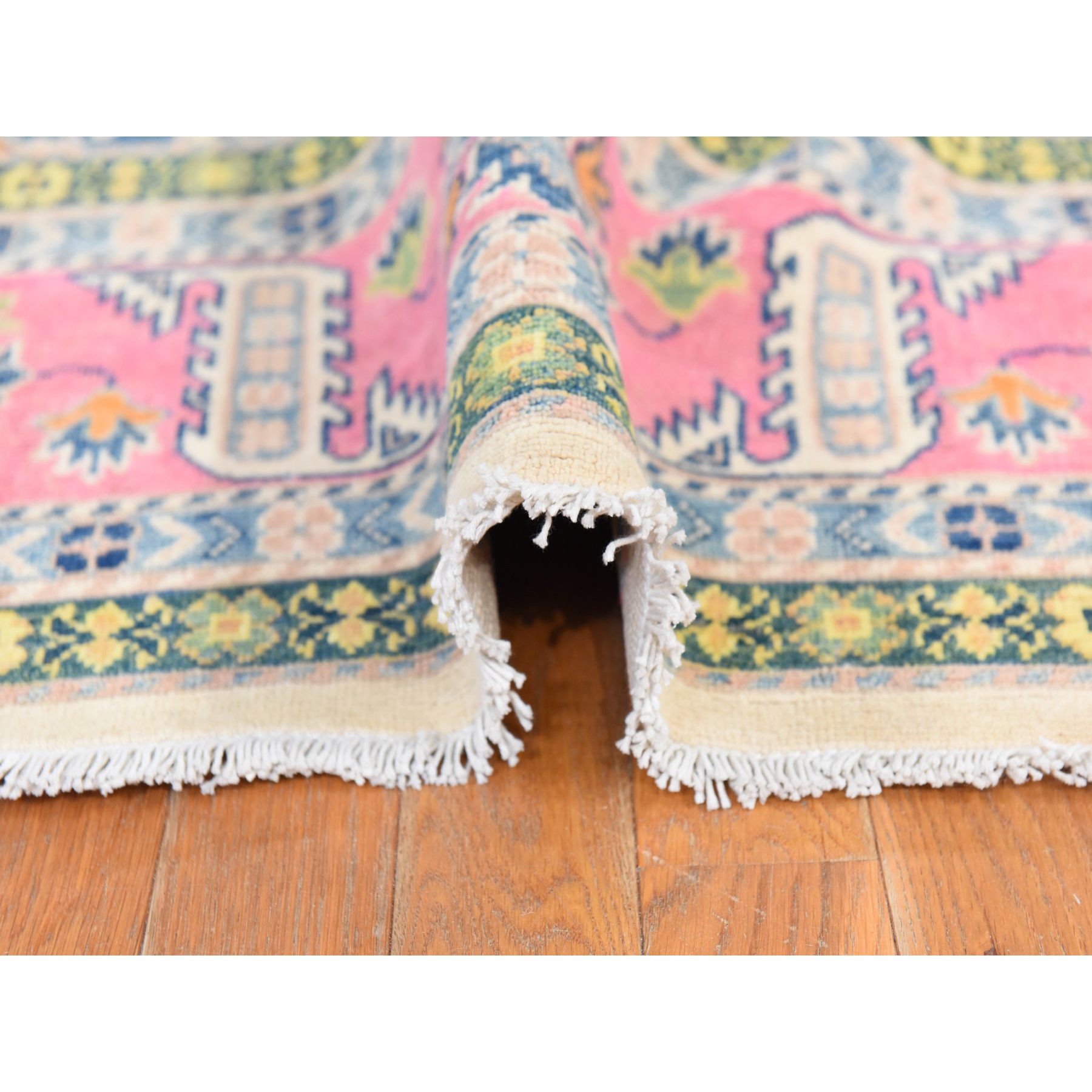 Kazak-Hand-Knotted-Rug-393875