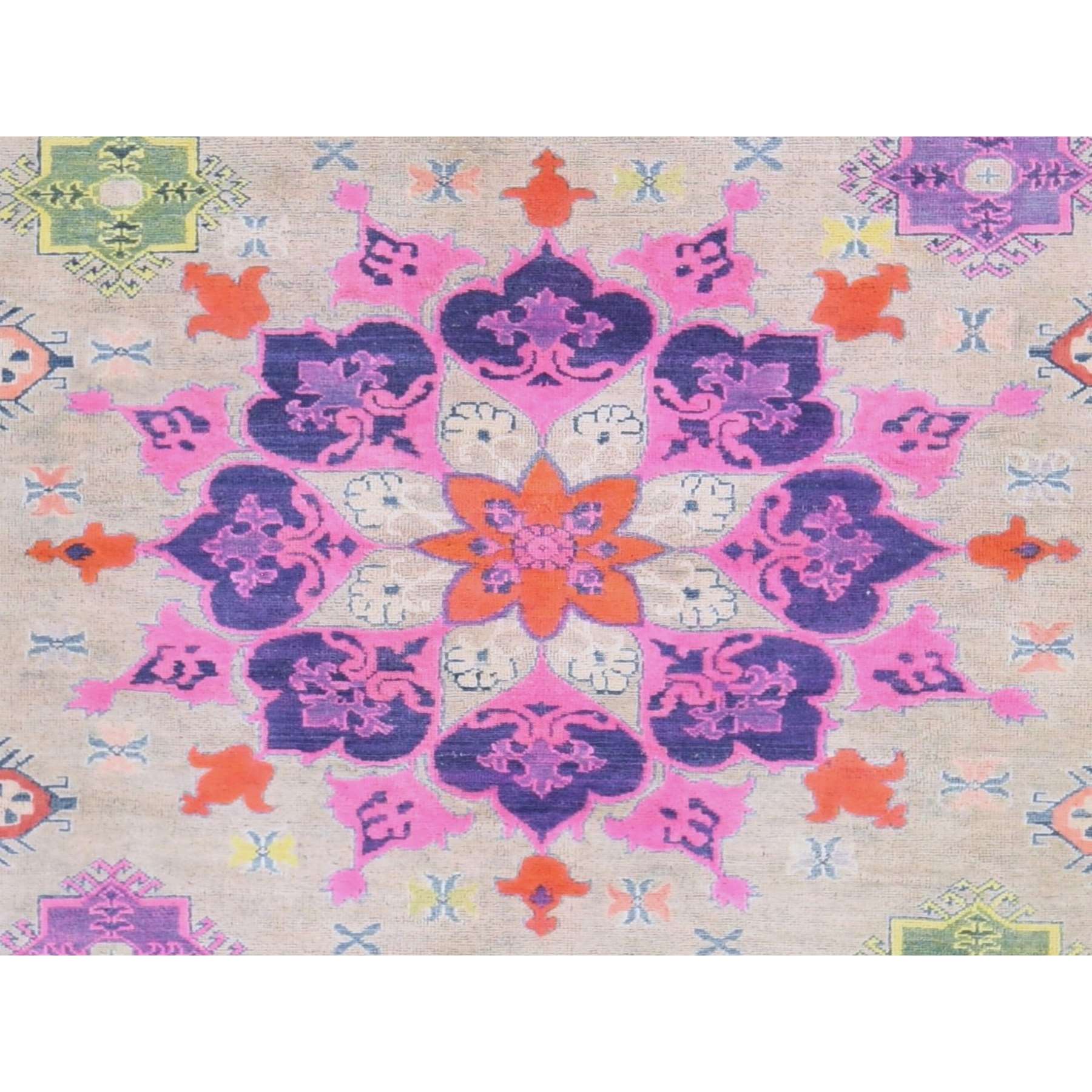 Kazak-Hand-Knotted-Rug-393880