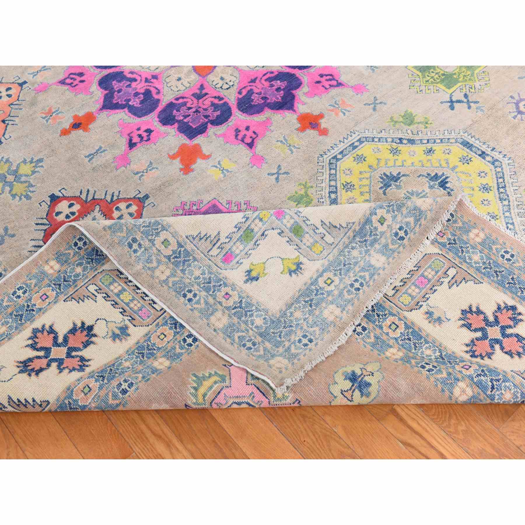 Kazak-Hand-Knotted-Rug-393880