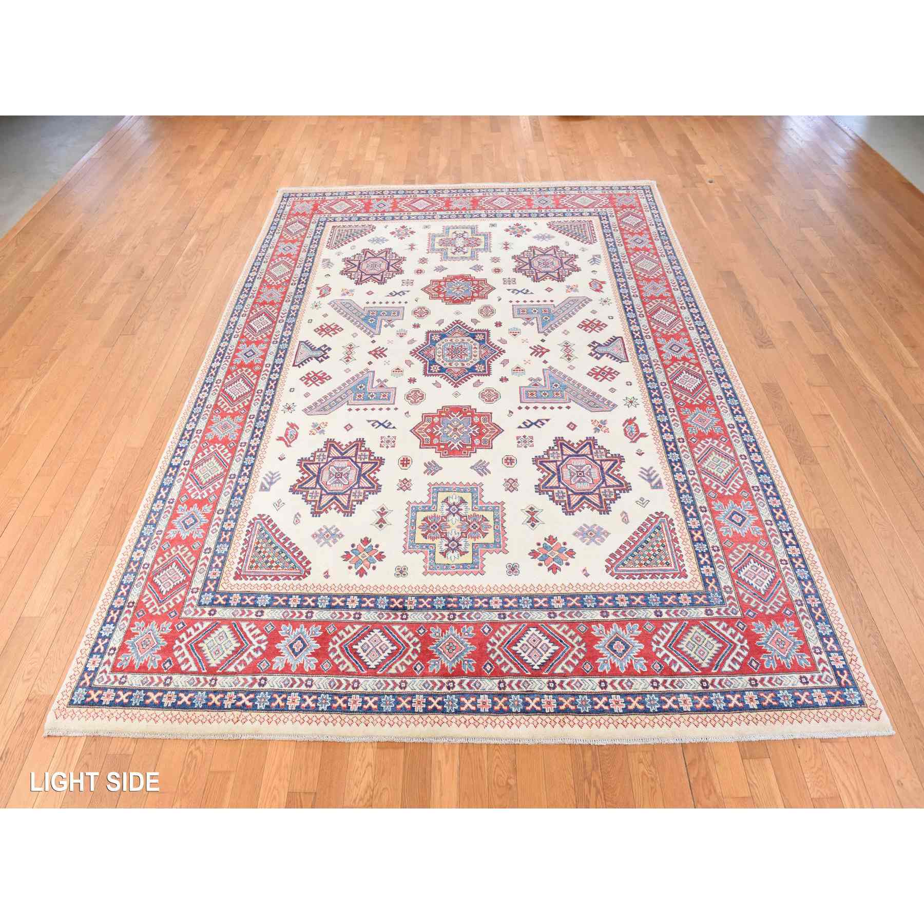 Kazak-Hand-Knotted-Rug-393885