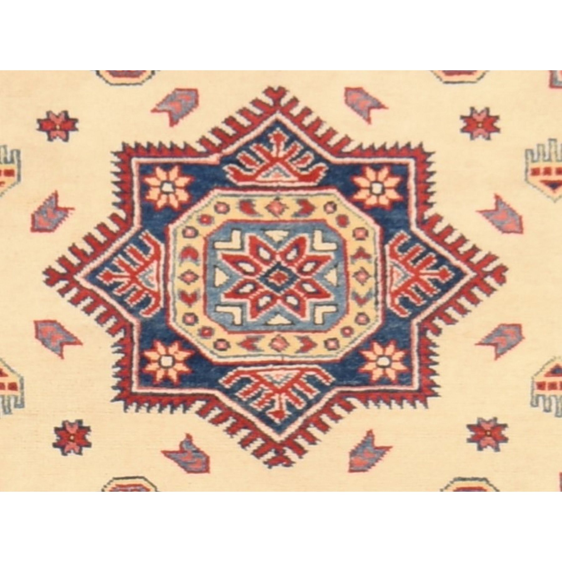 Kazak-Hand-Knotted-Rug-393885