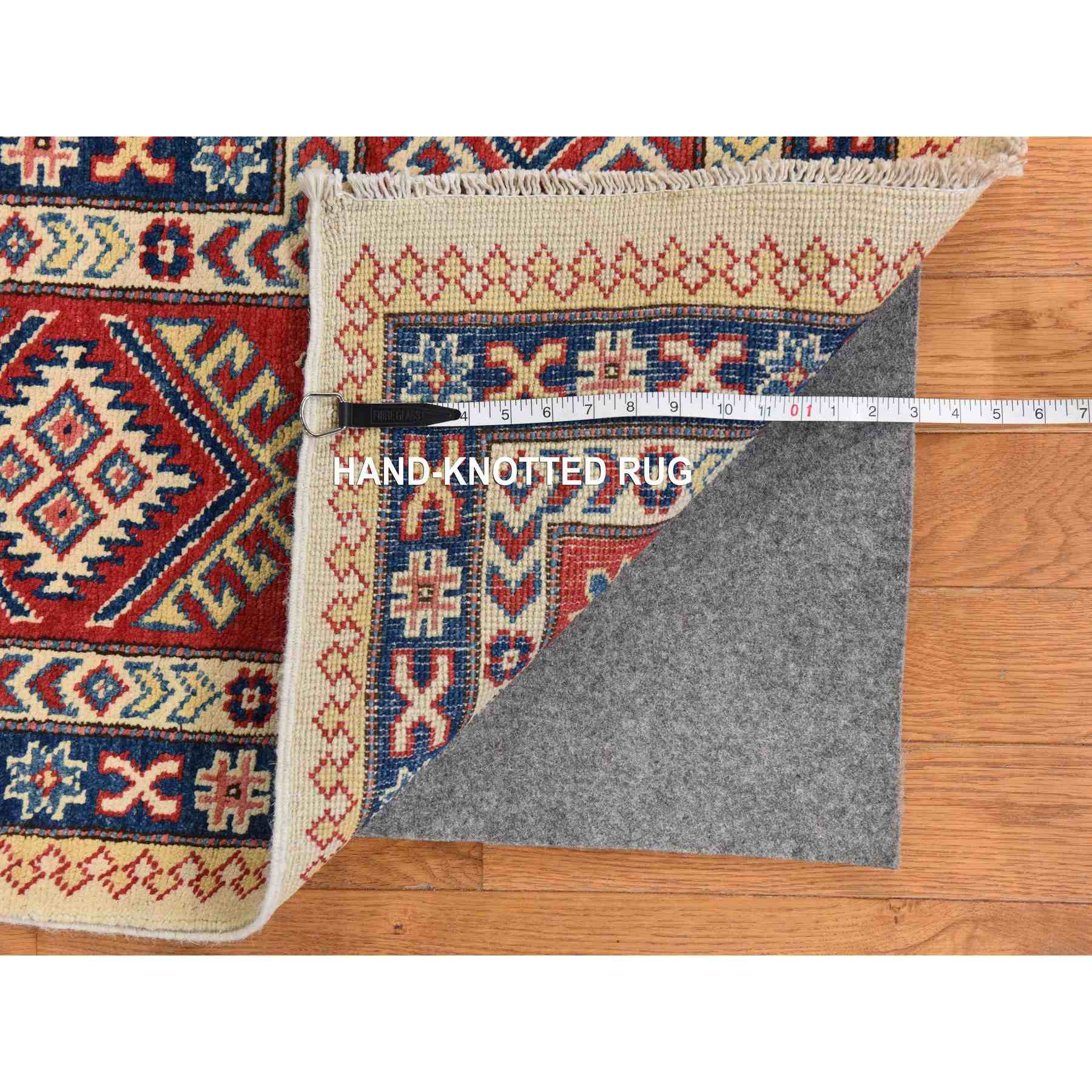 Kazak-Hand-Knotted-Rug-393885