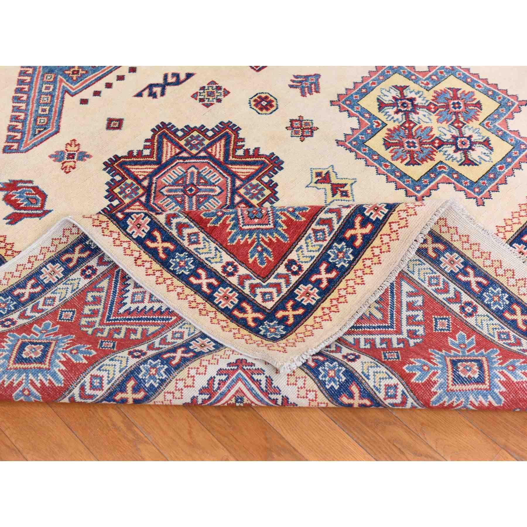 Kazak-Hand-Knotted-Rug-393885