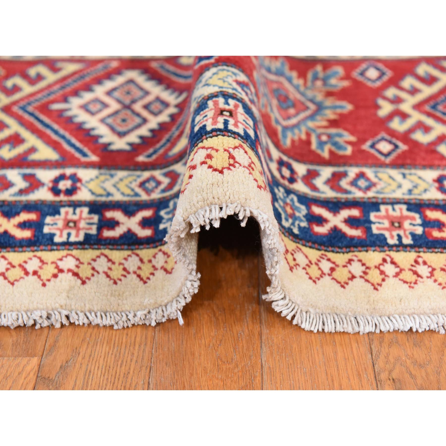 Kazak-Hand-Knotted-Rug-393885