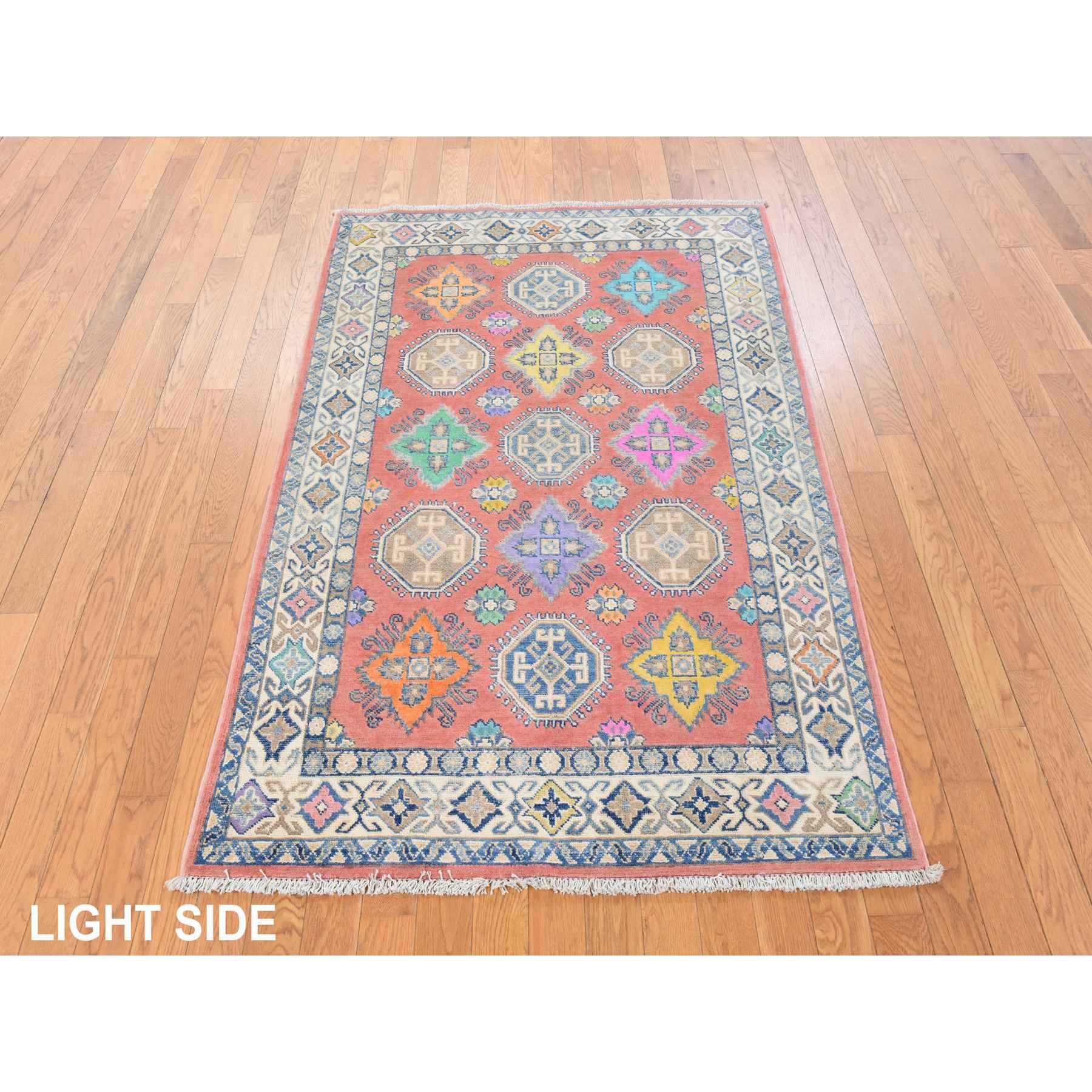 Kazak-Hand-Knotted-Rug-394145