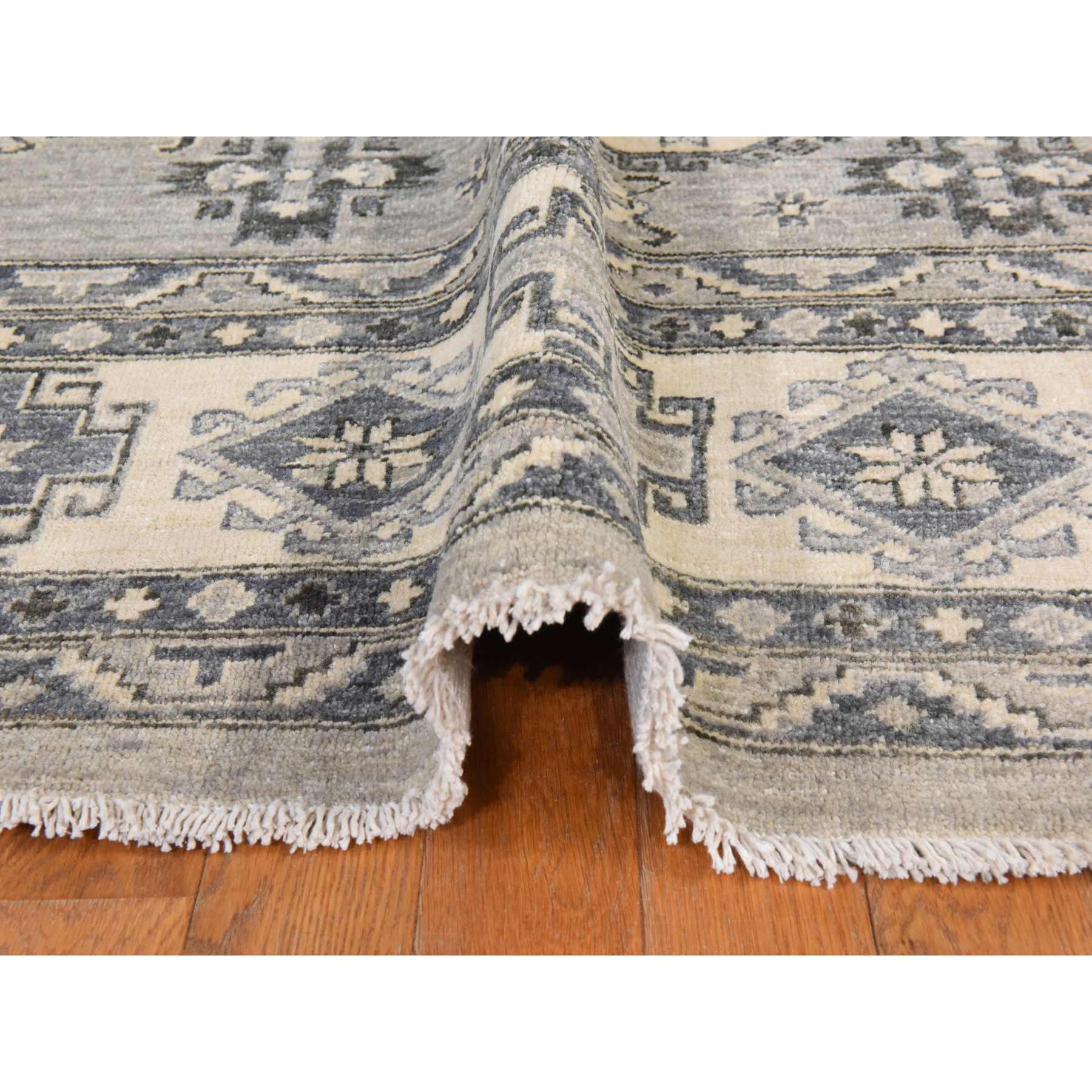 Kazak-Hand-Knotted-Rug-394160