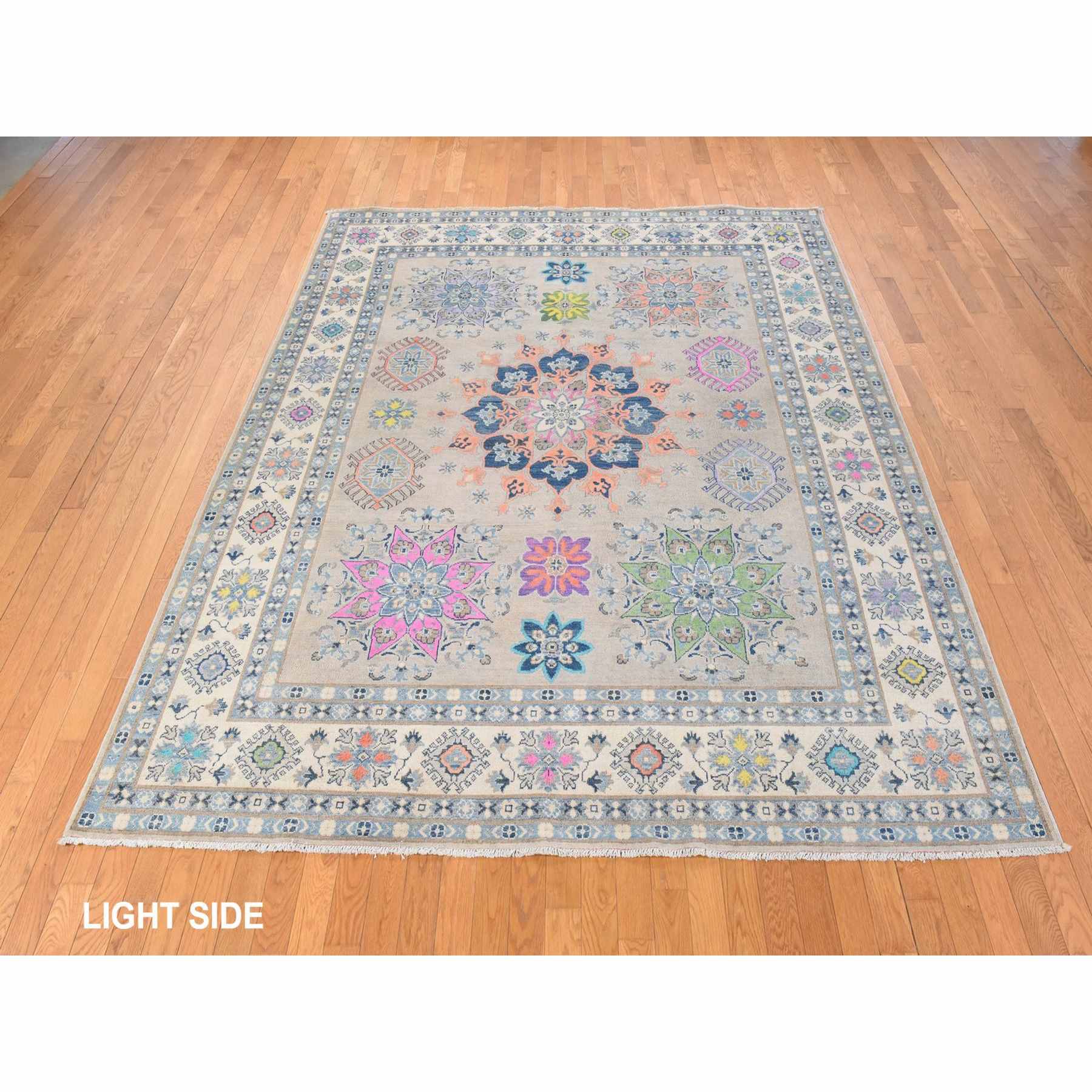 Kazak-Hand-Knotted-Rug-394220