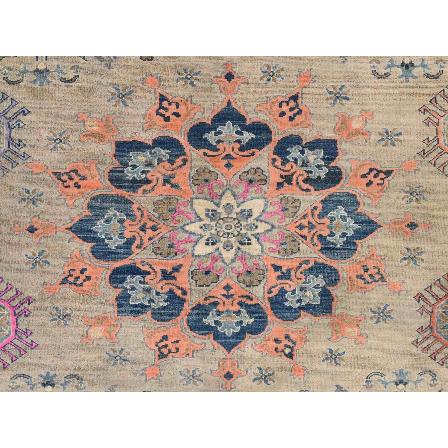 Kazak-Hand-Knotted-Rug-394220