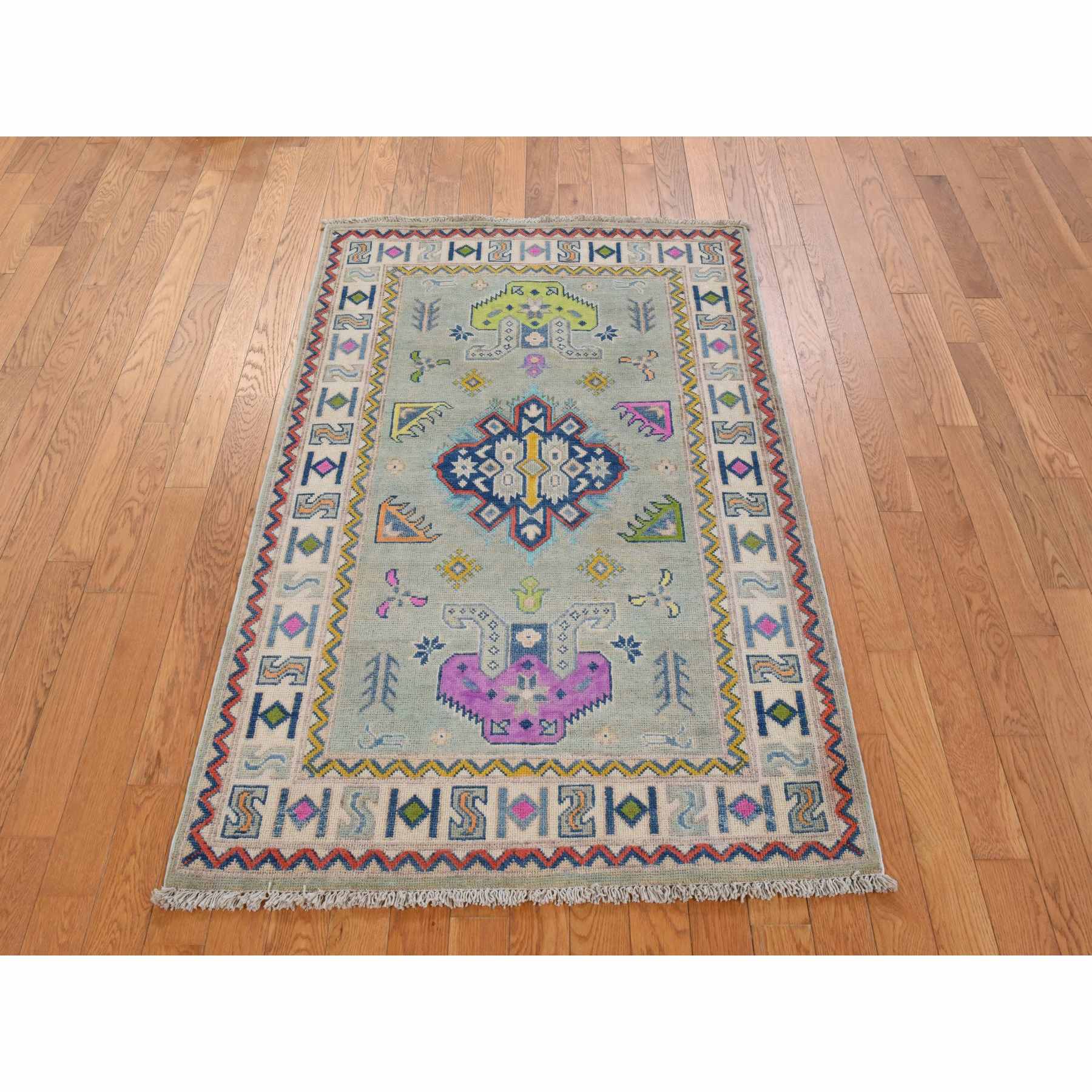Kazak-Hand-Knotted-Rug-394525