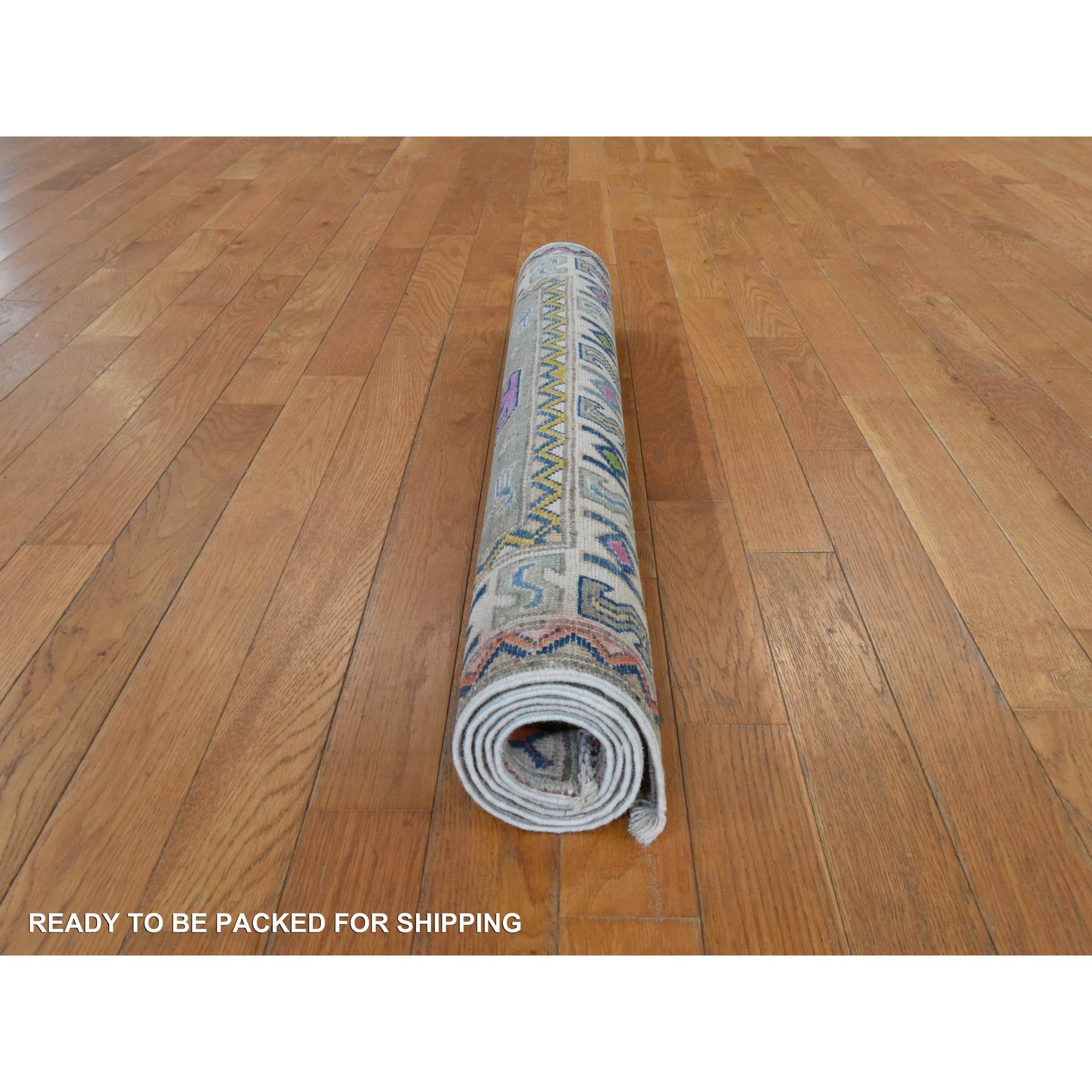 Kazak-Hand-Knotted-Rug-394525