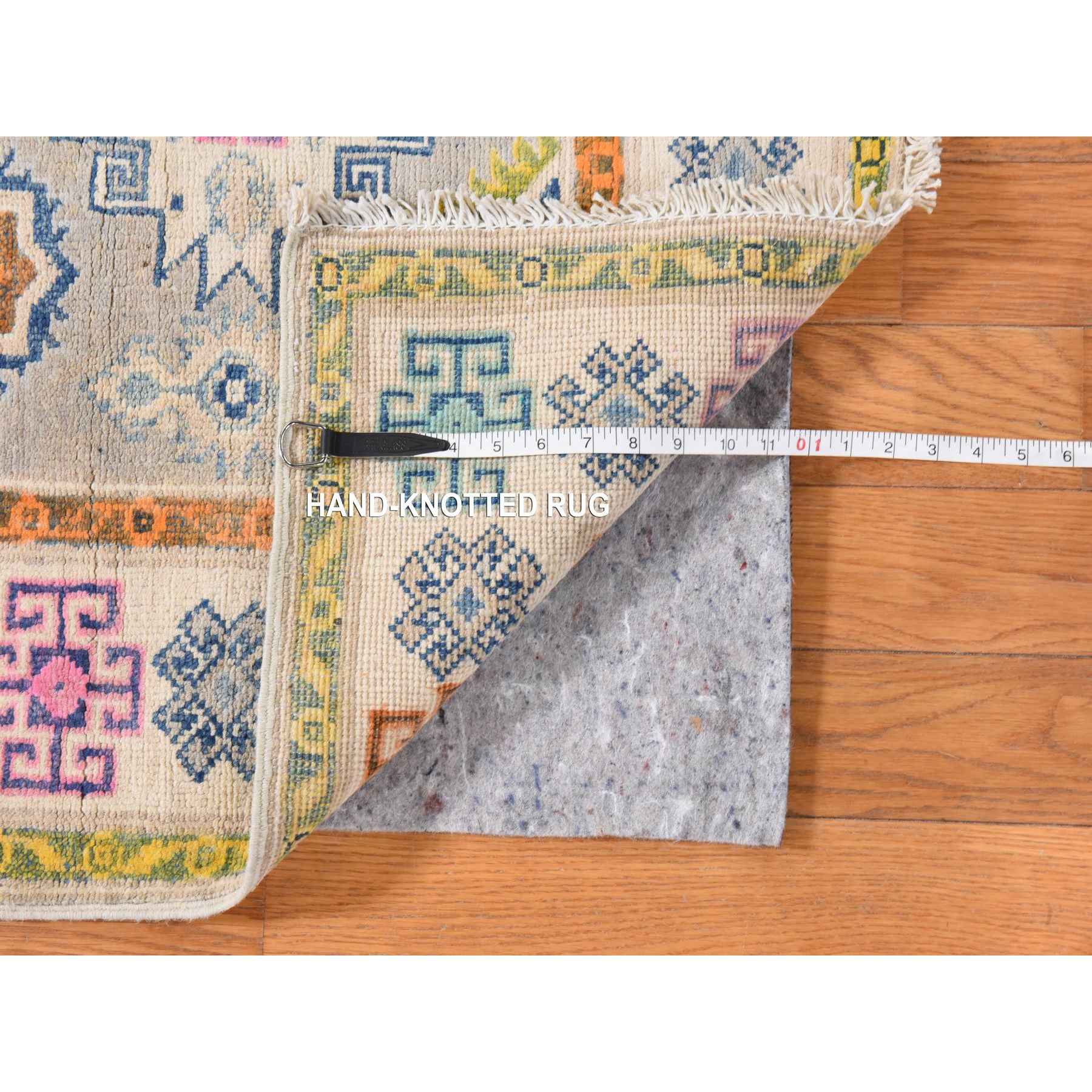 Kazak-Hand-Knotted-Rug-394530
