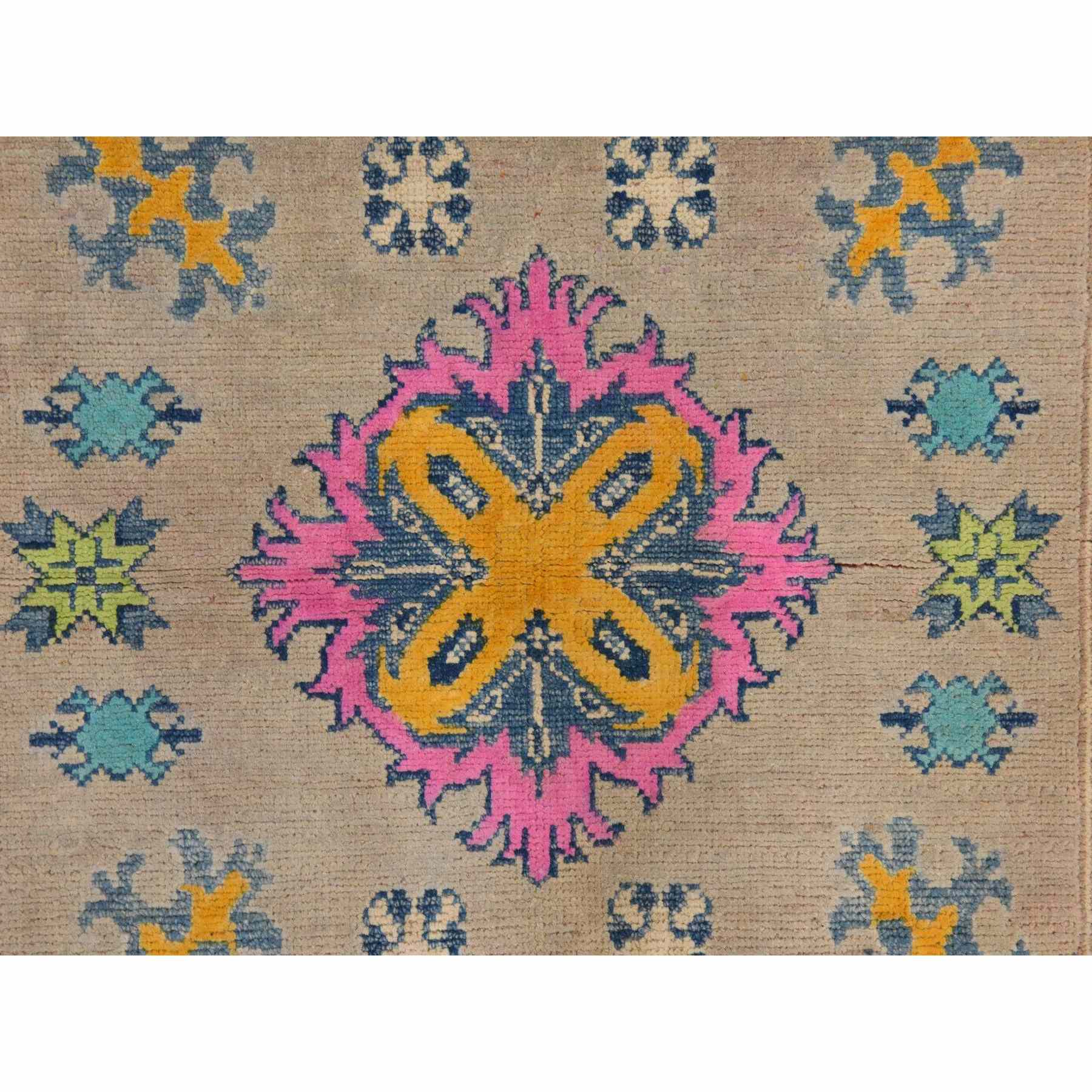 Kazak-Hand-Knotted-Rug-394540