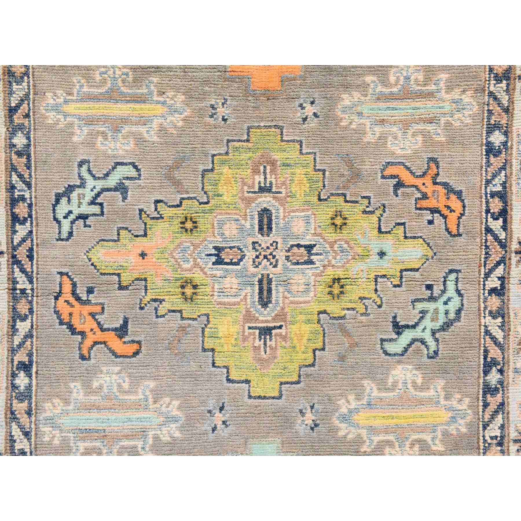 Kazak-Hand-Knotted-Rug-394590